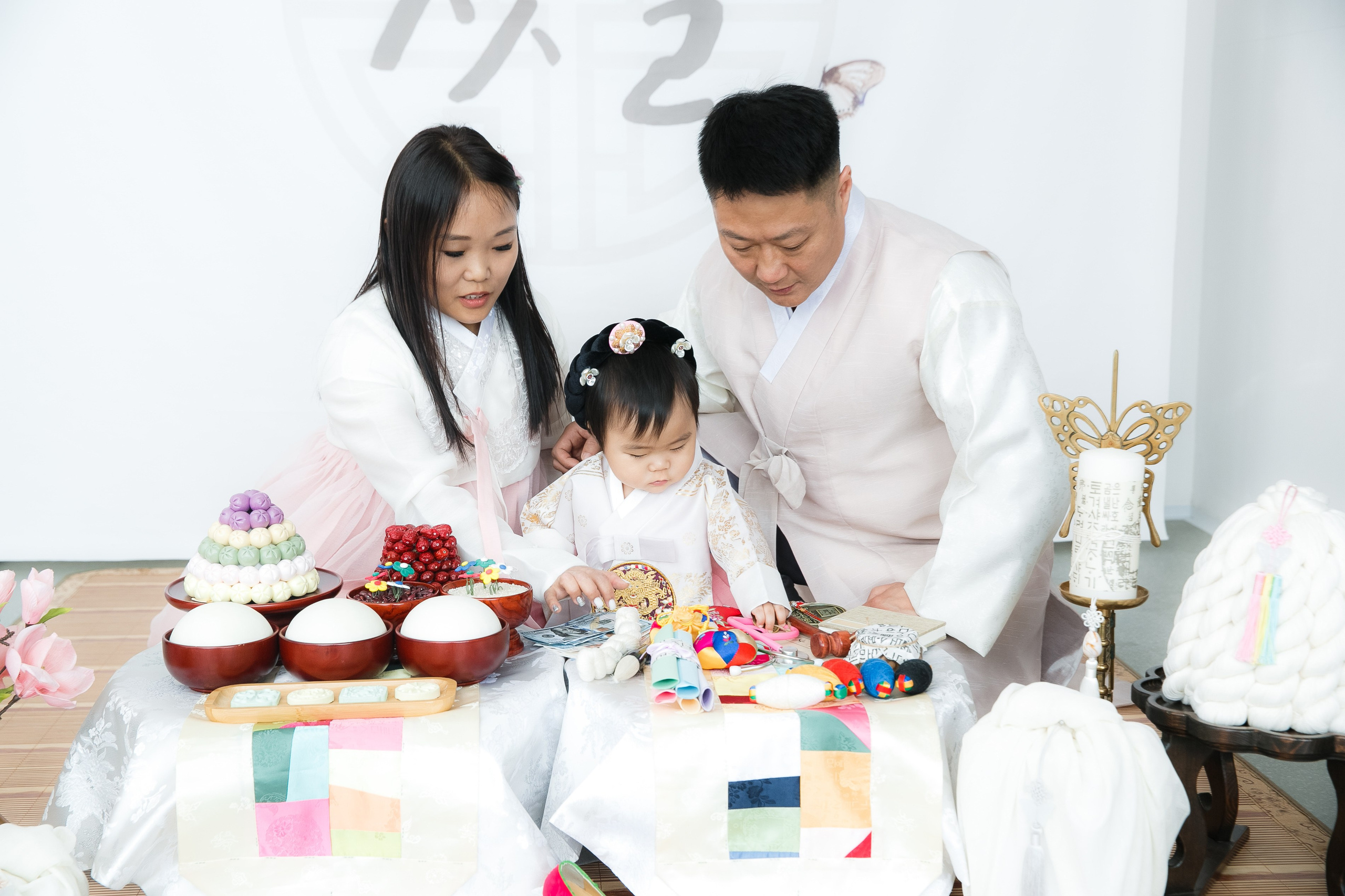 축돌 Утренняя церемония (семья). «Инбок» Фото студия