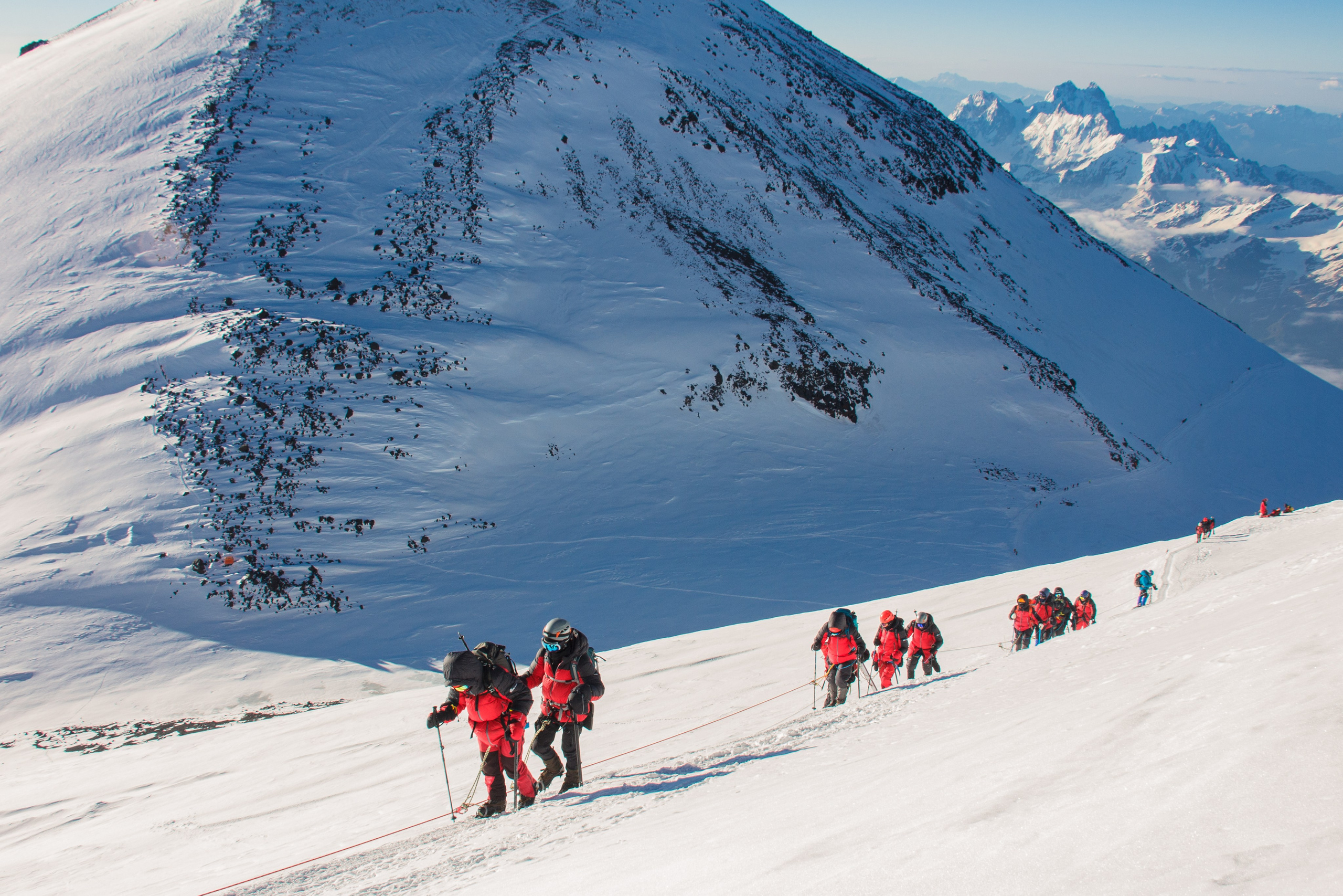 Съемка восхождения. Фотограф Котий Даниил