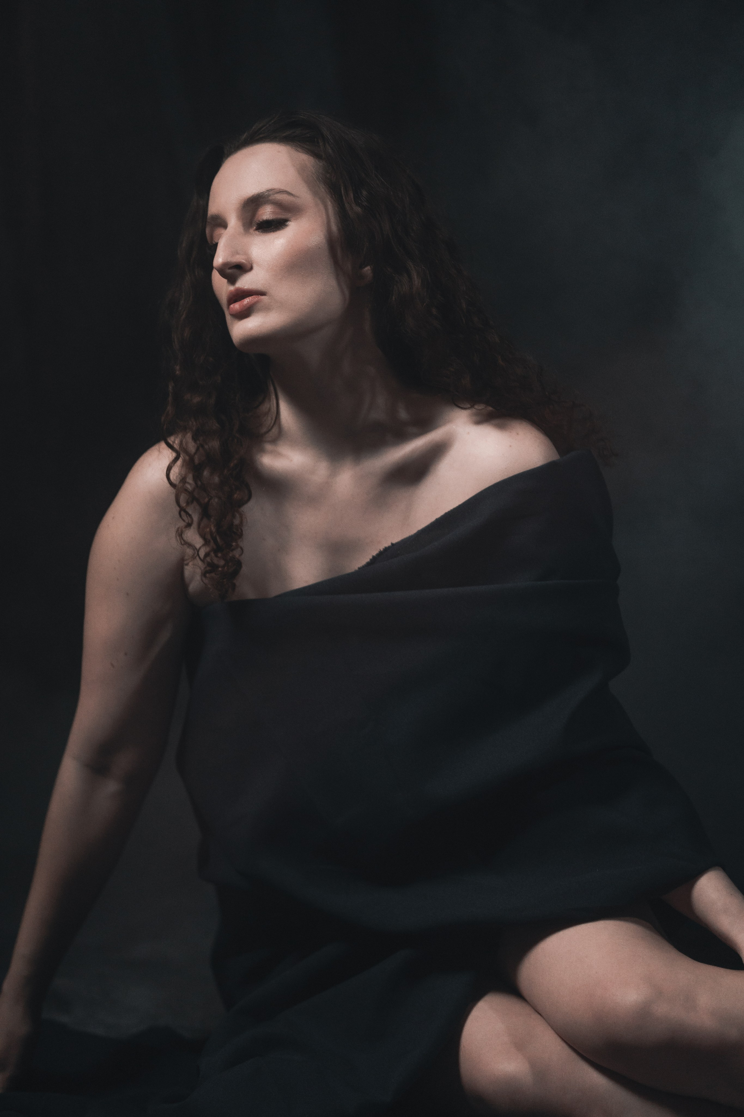 Фотосессия в студии с Алёной. Саватейкин Ярослав | Портретный фотограф в Москве