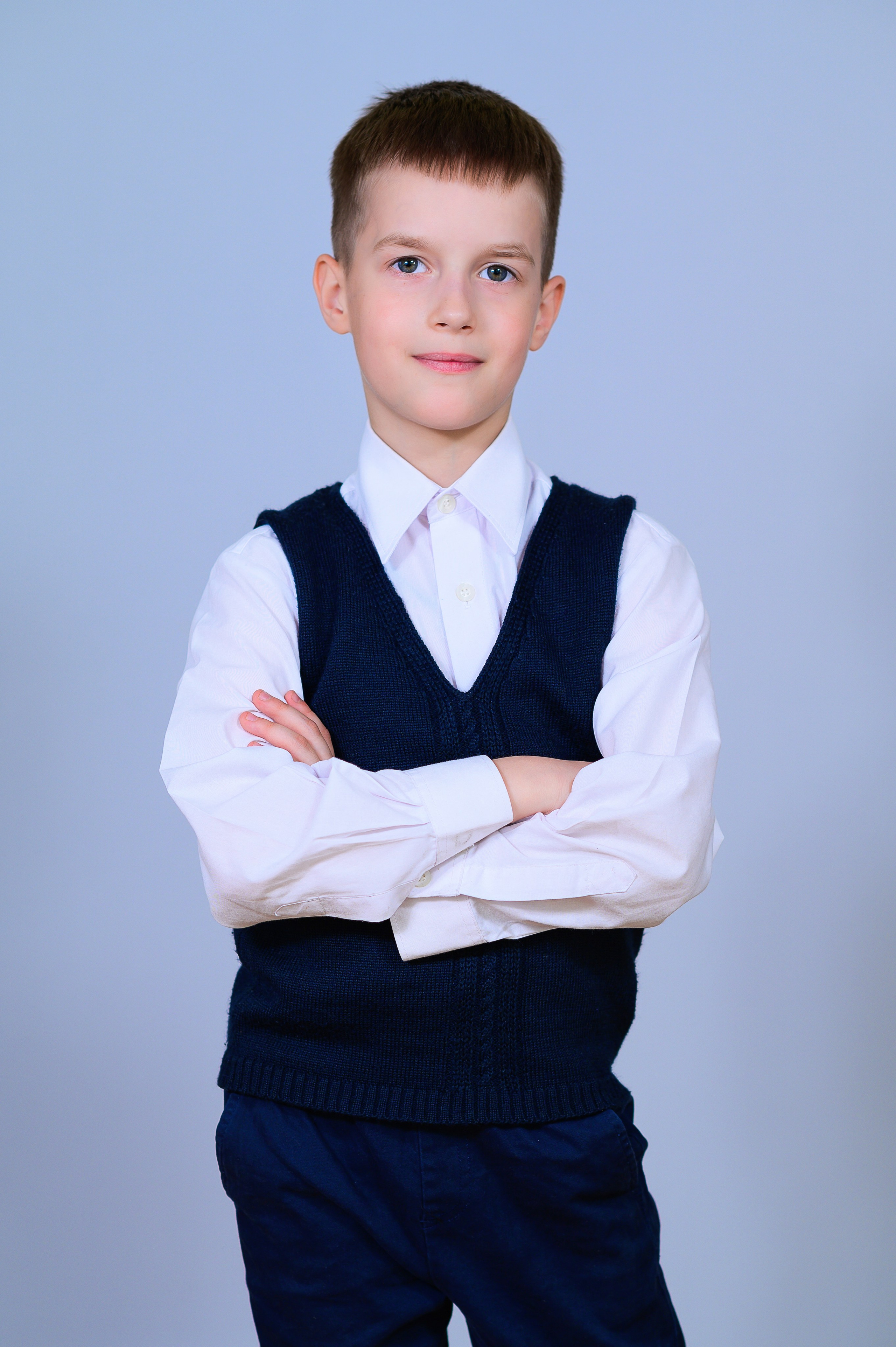 Портрет и общая фотография класса. Выпускной школьный альбом в Москве / Школьный фотограф Юлия Михайленко