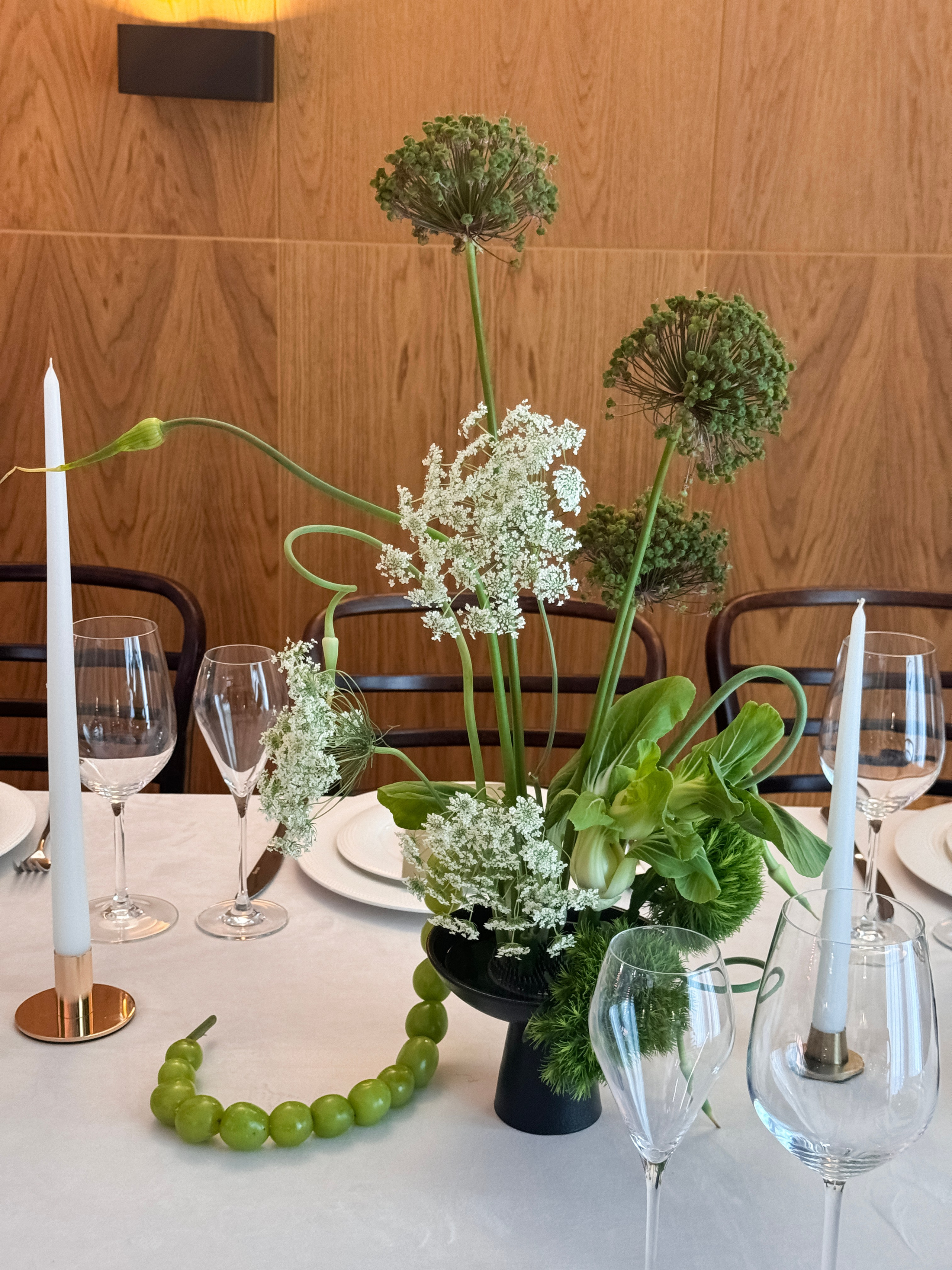 Оформление ужина. Ксения Почтарь. Декоратор и флорист, город Владивосток