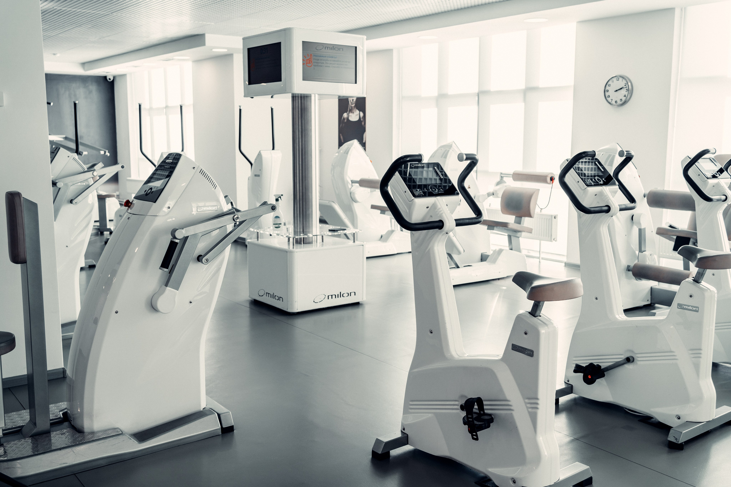 Interior photoshoot of fitness clubs in Kazan — Anton Avanzato