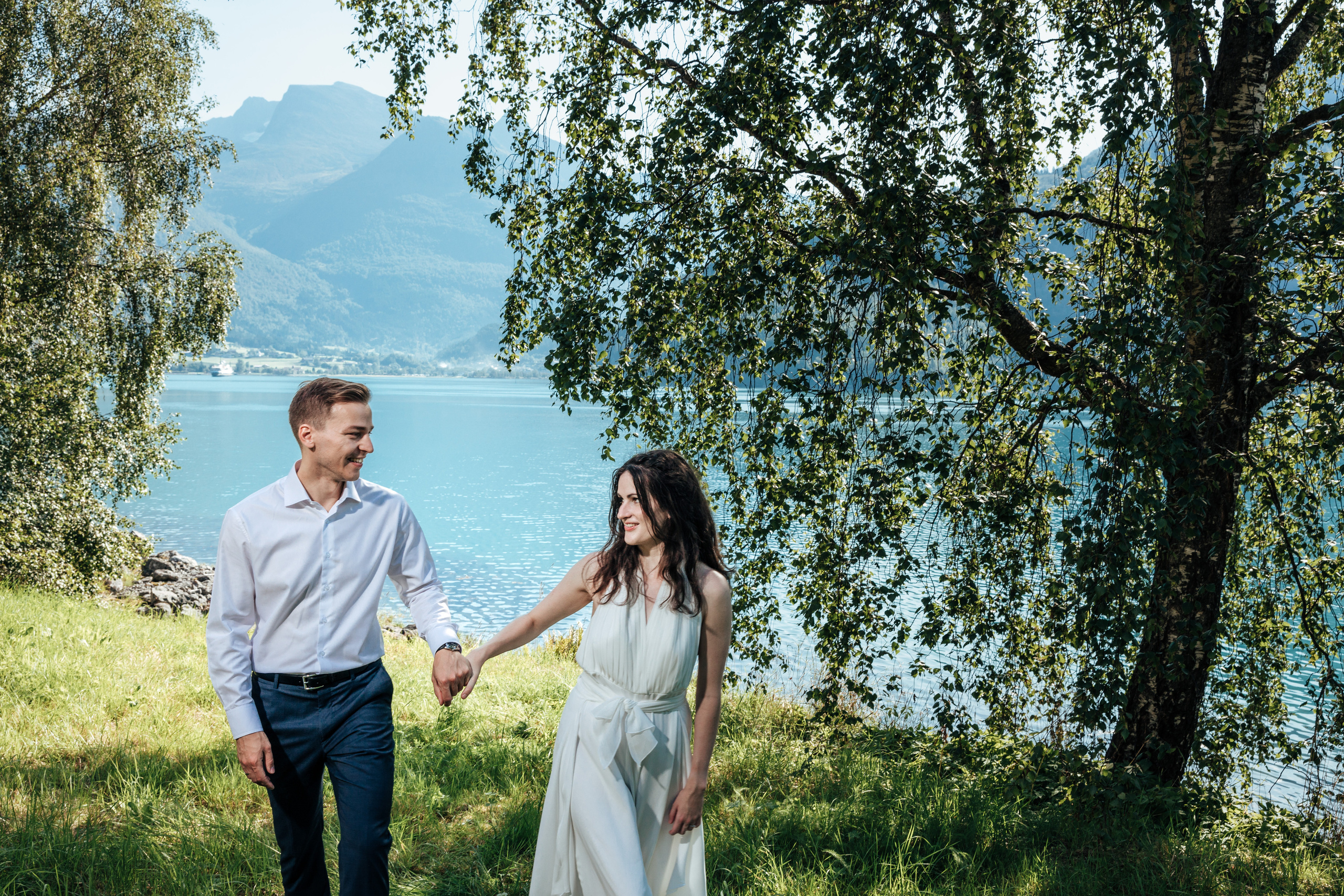 Парная фотосессия в Норвегии. Свадебный фотограф Катя Мухина | Москва