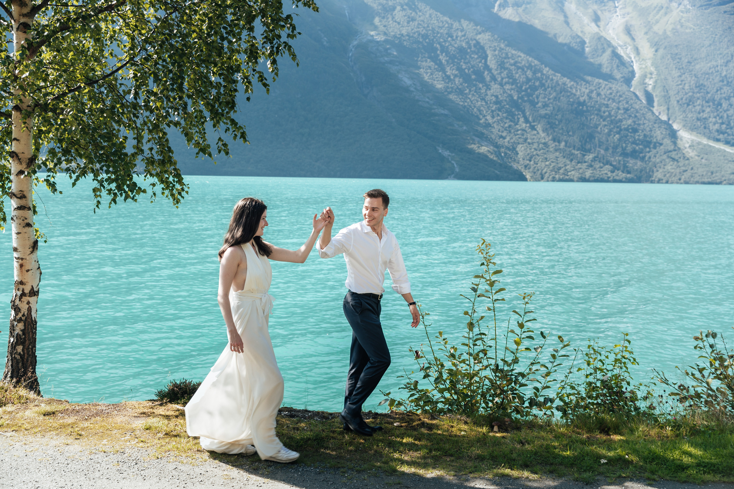 Парная фотосессия в Норвегии. Свадебный фотограф Катя Мухина | Москва