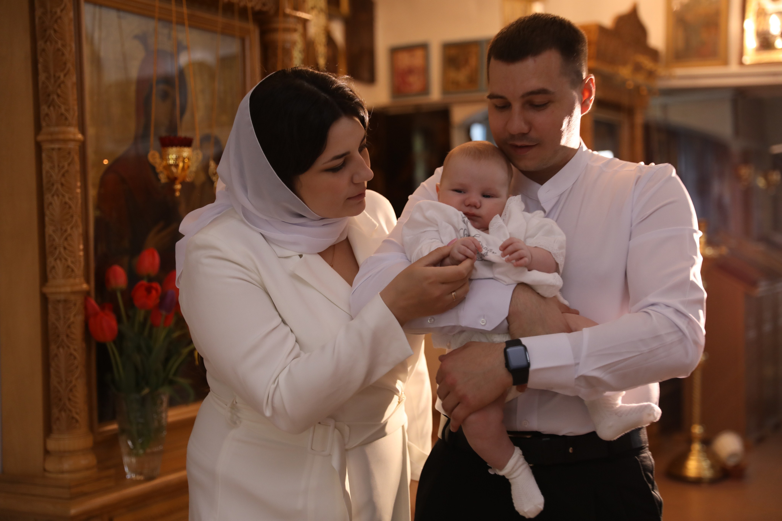 Таинство Крещения Александра. Свадебный и семейный фотограф в городе Пенза, Саранск, Ковылкино