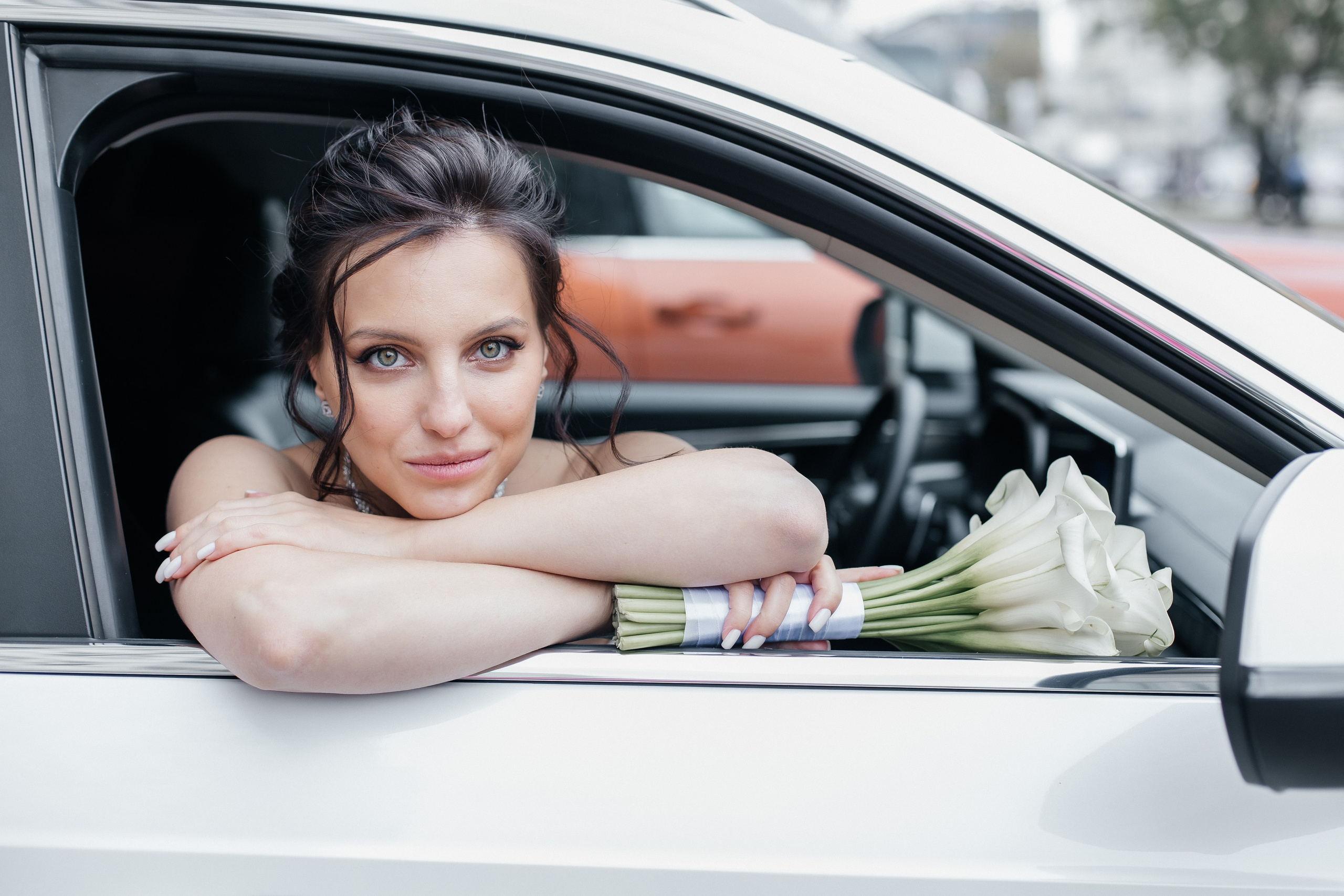 Свадебная фотосессия во Дворце бракосочетания № 4. Свадебный фотограф в Москве