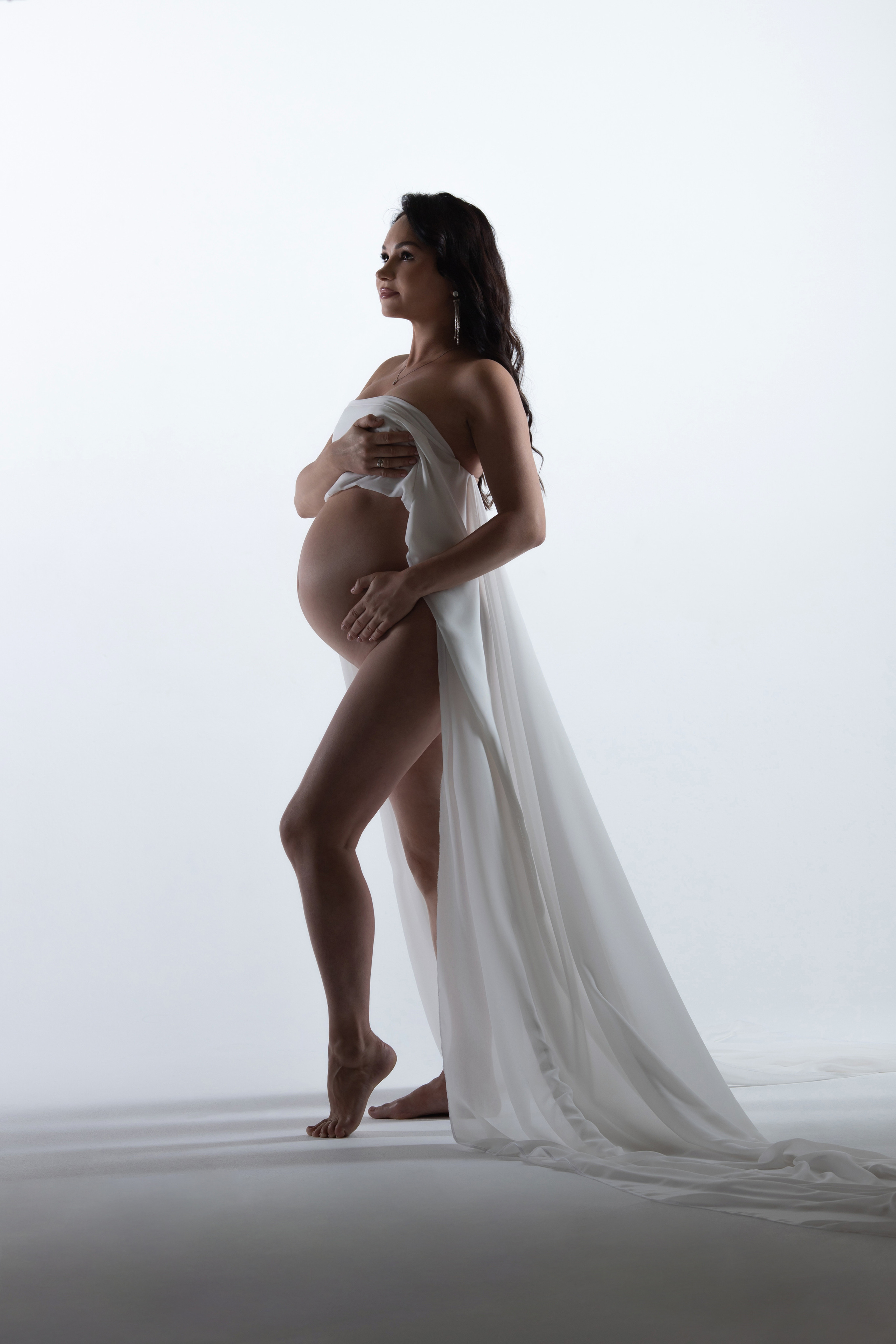 Стильно. Нежно. Летяще. Беременные съёмки. Фотограф беременности Анна Штельвах