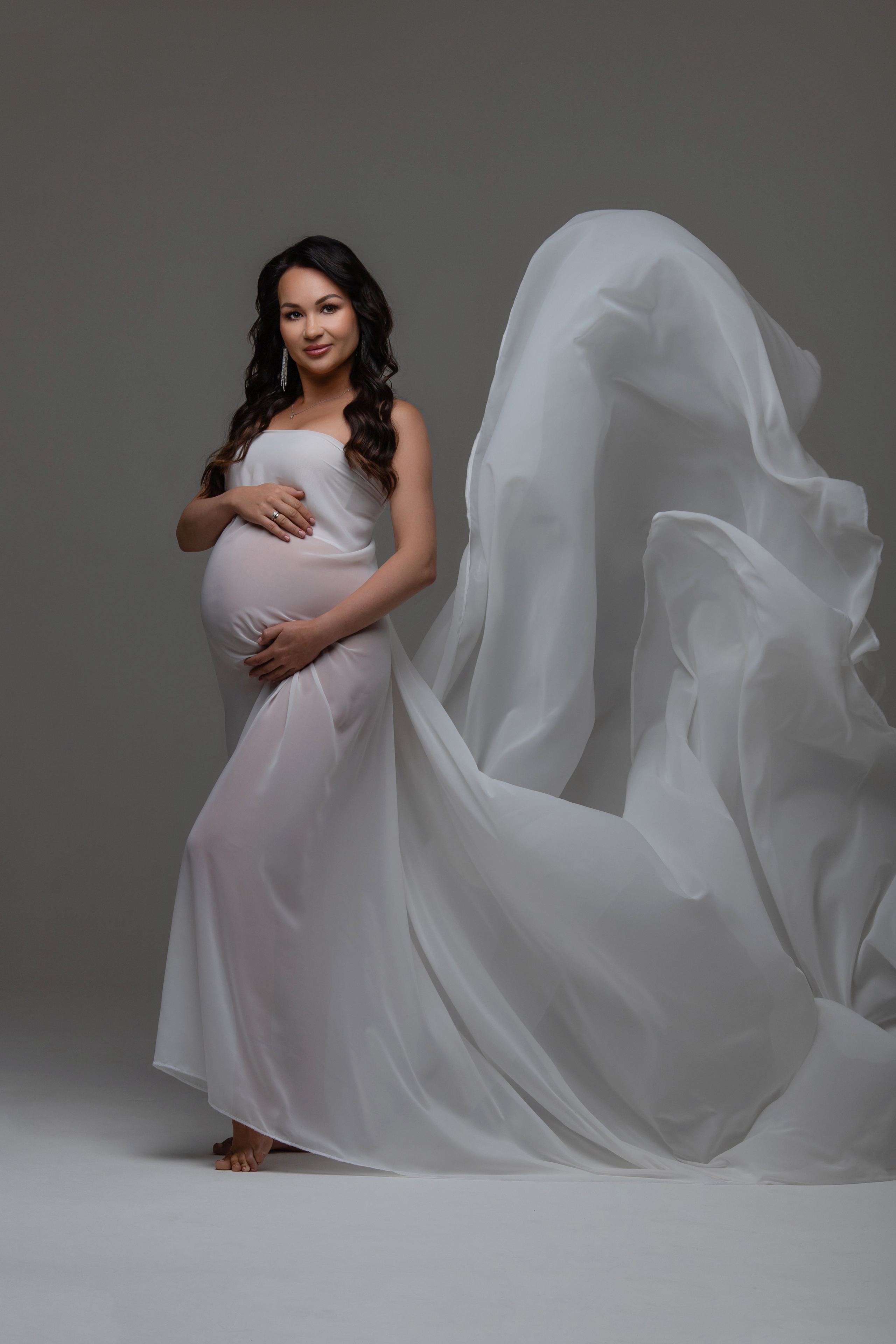 Стильно. Нежно. Летяще. Беременные съёмки. Фотограф беременности Анна Штельвах