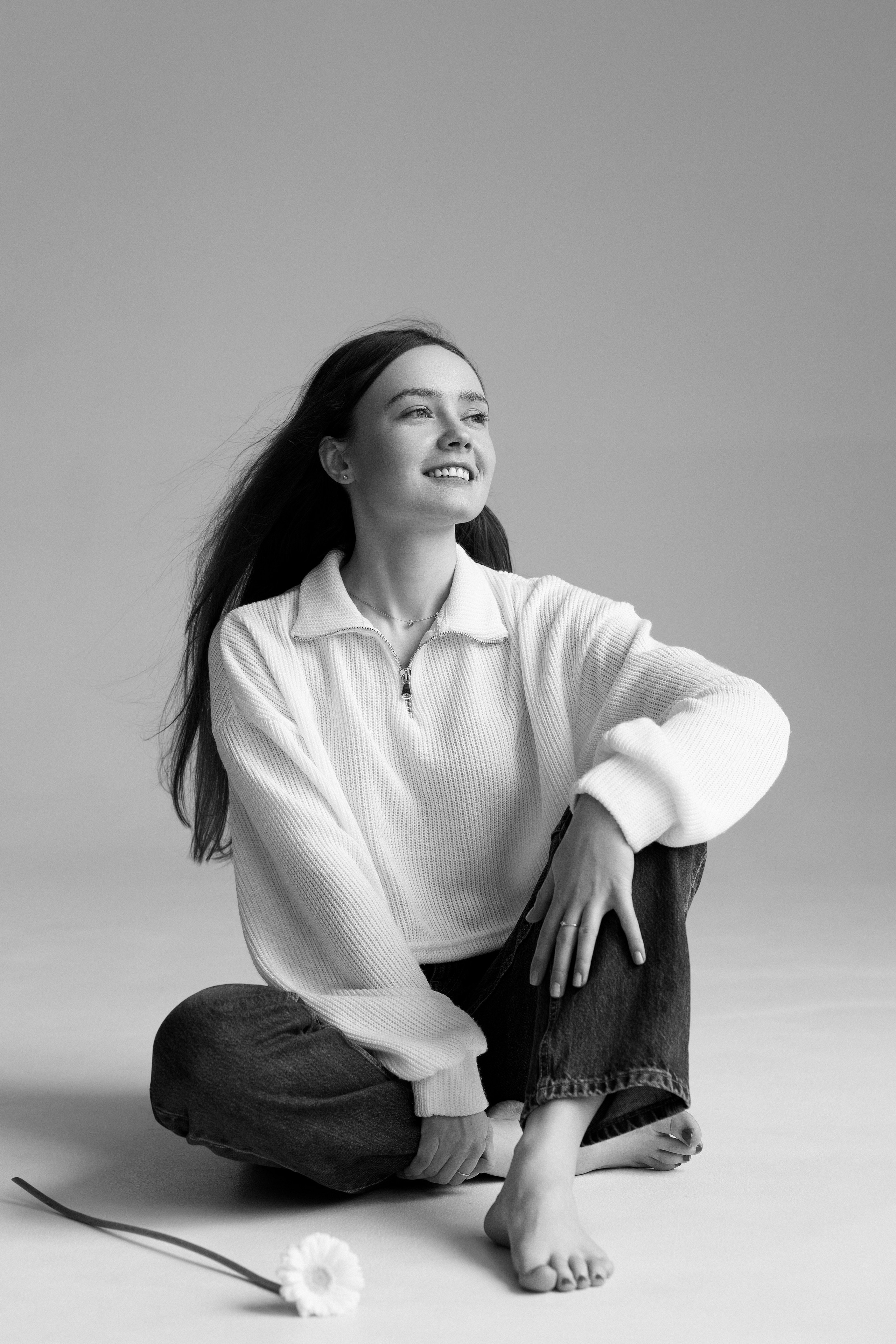 Женский портрет в студии. Фотограф Минск