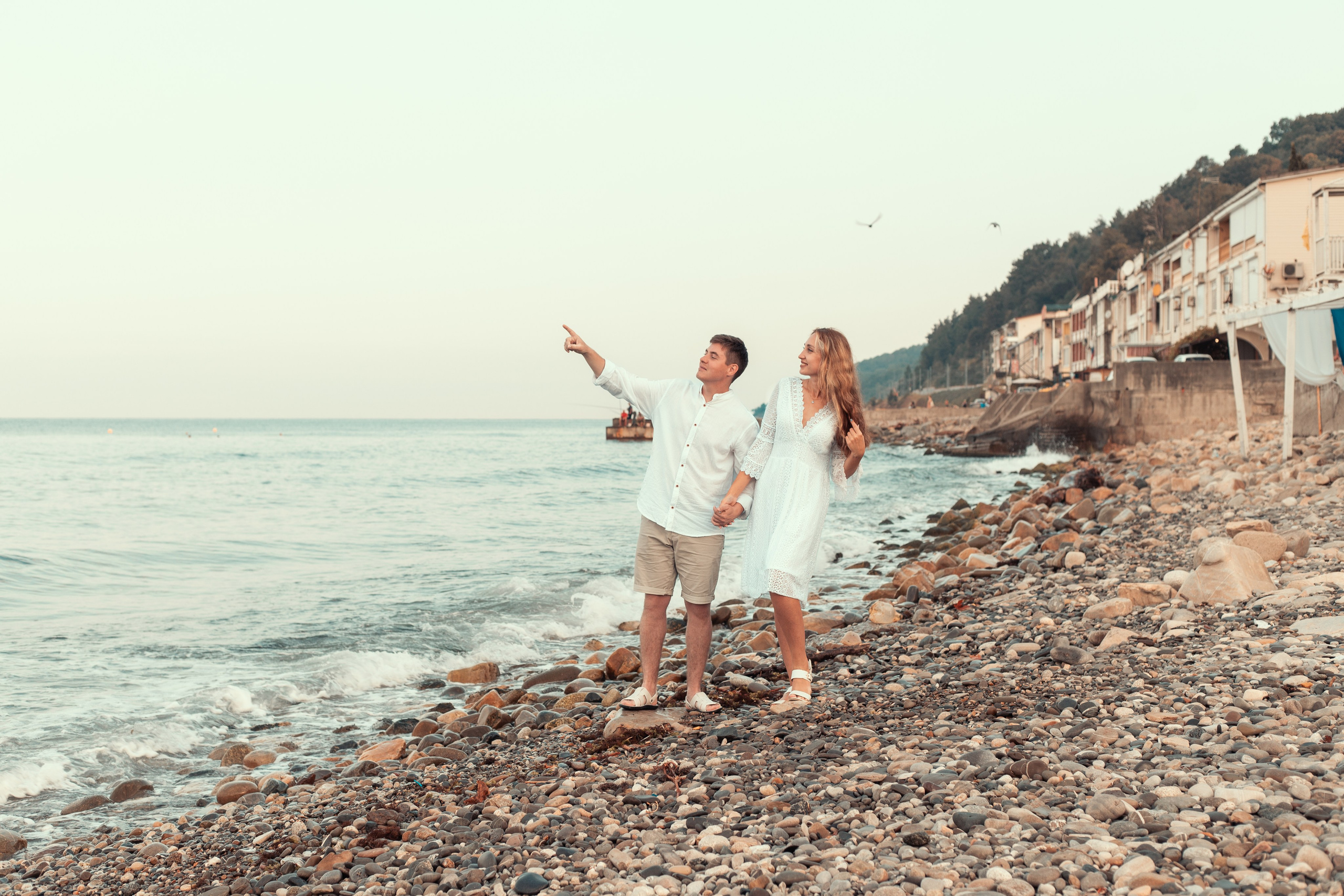 Нежные кадры на рассвете у моря в Лоо. Семейный фотограф в Сочи, Лоо, Дагомысе, Вардане Кучумова Олеся