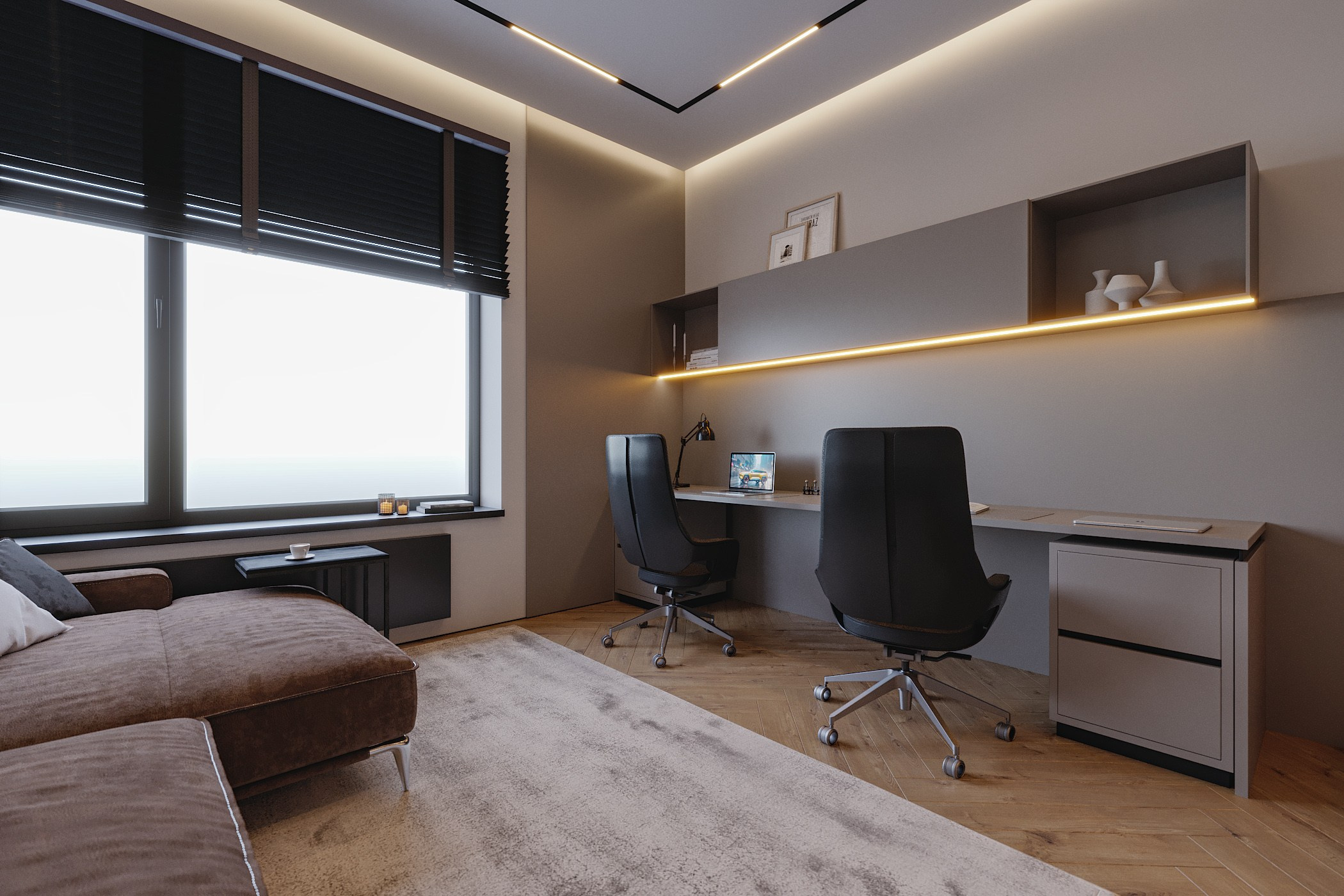 Проект PAOL. Дизайн интерьера в Новосибирске, Мире, Онлайн | Студия дизайна интерьера TWOREZ