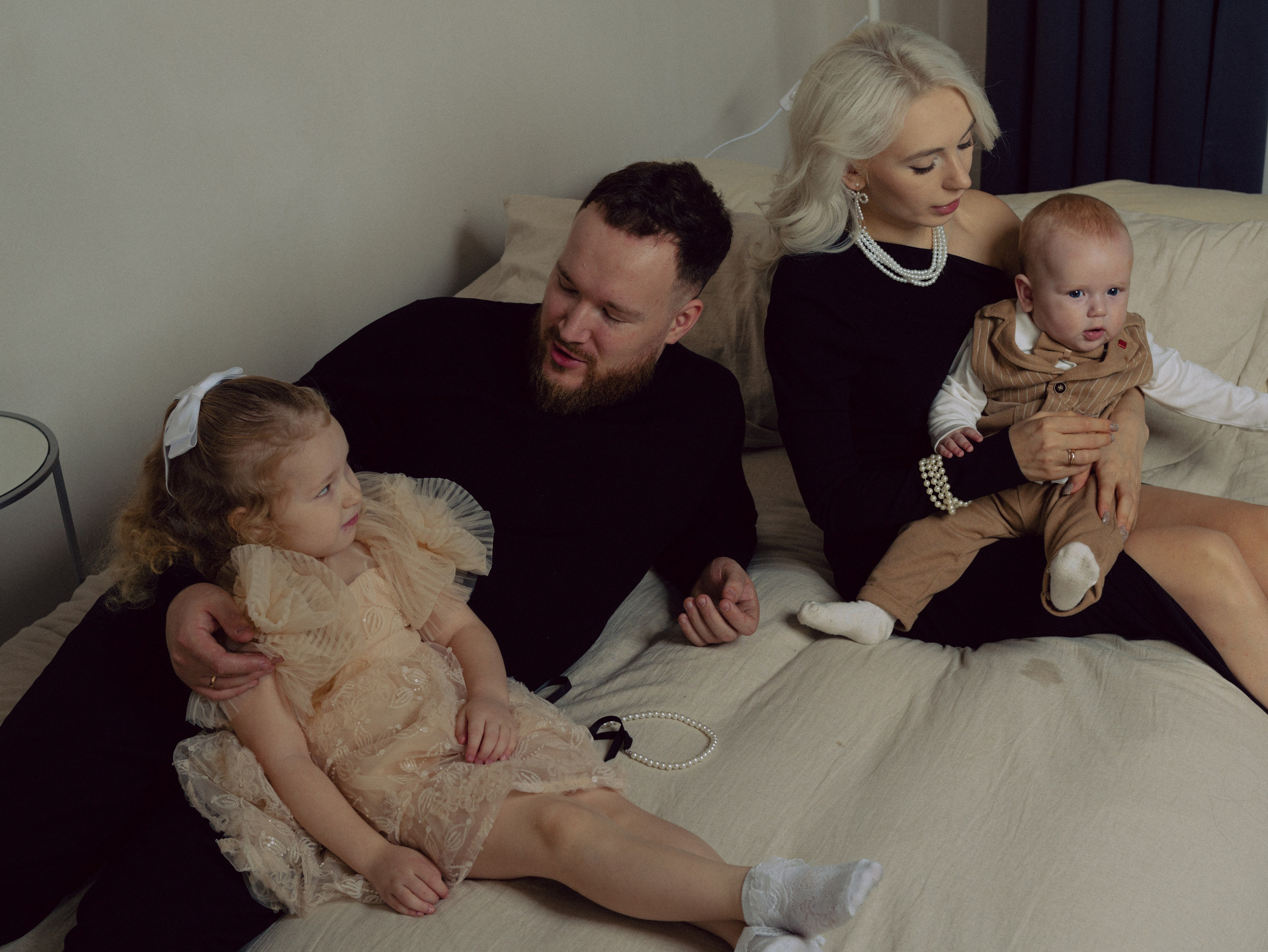 Семья Конкиловы. Фотограф в Москве Шалышко Ангелина