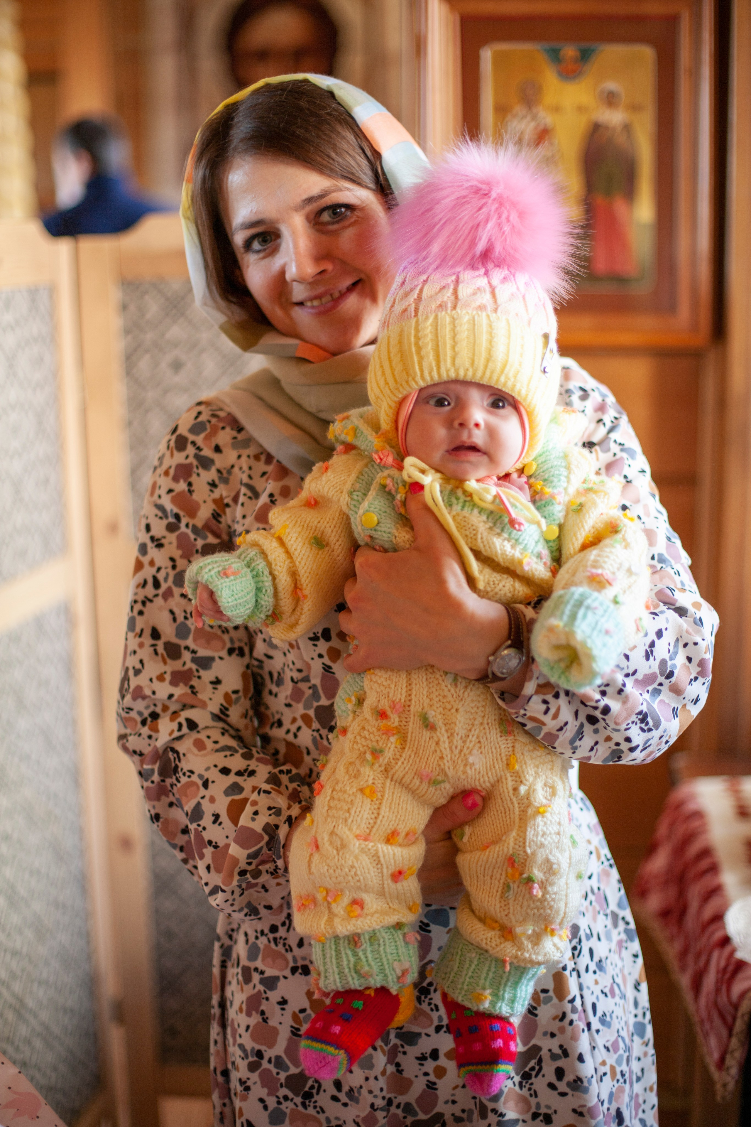 Крещение, стиль «Fuji Velvia 100». Фотограф на крещение/венчание