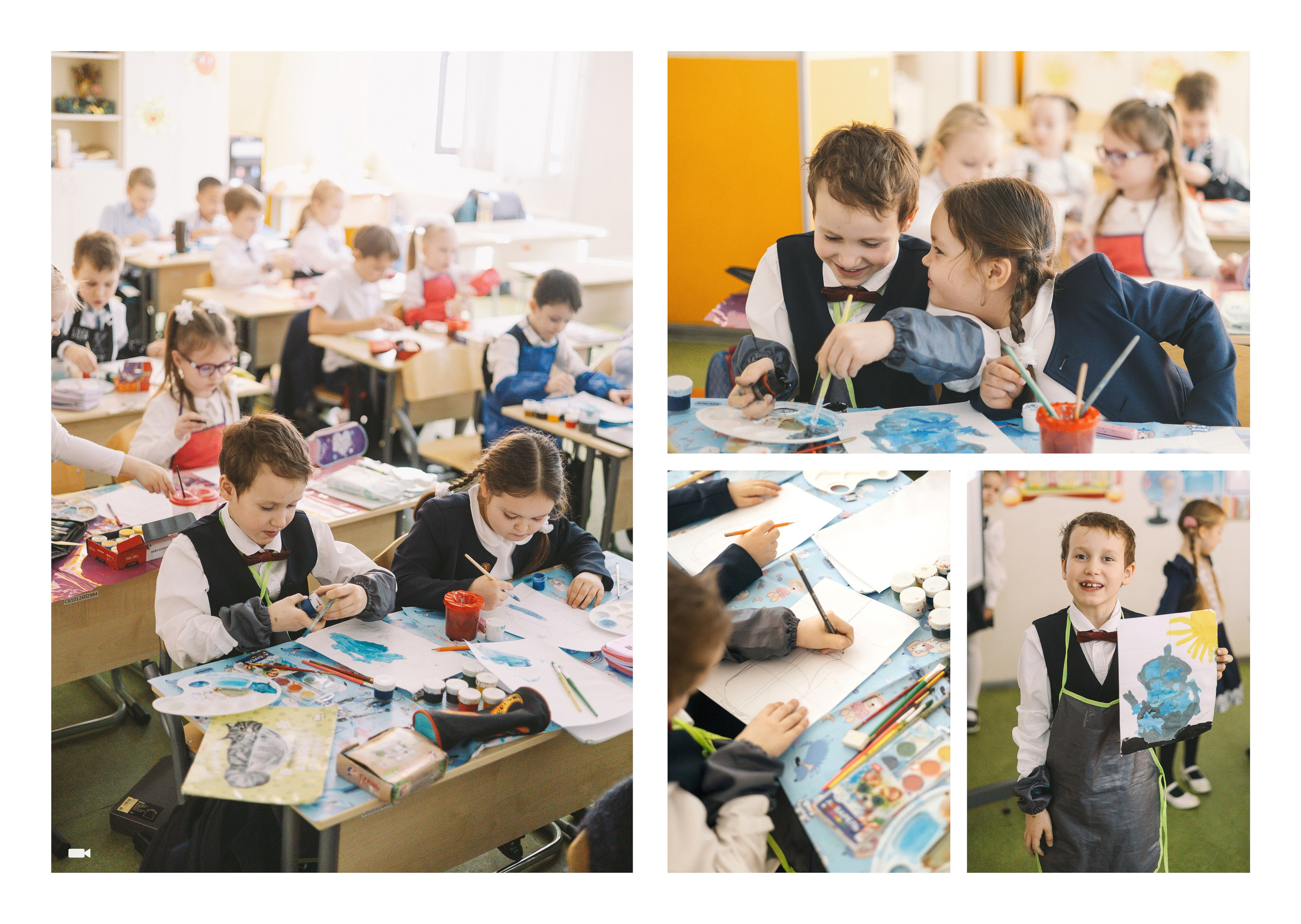 1-й класс (годовой альбом). Выпускные альбомы, школьные фотографии, детский сад, Москва и Московская область