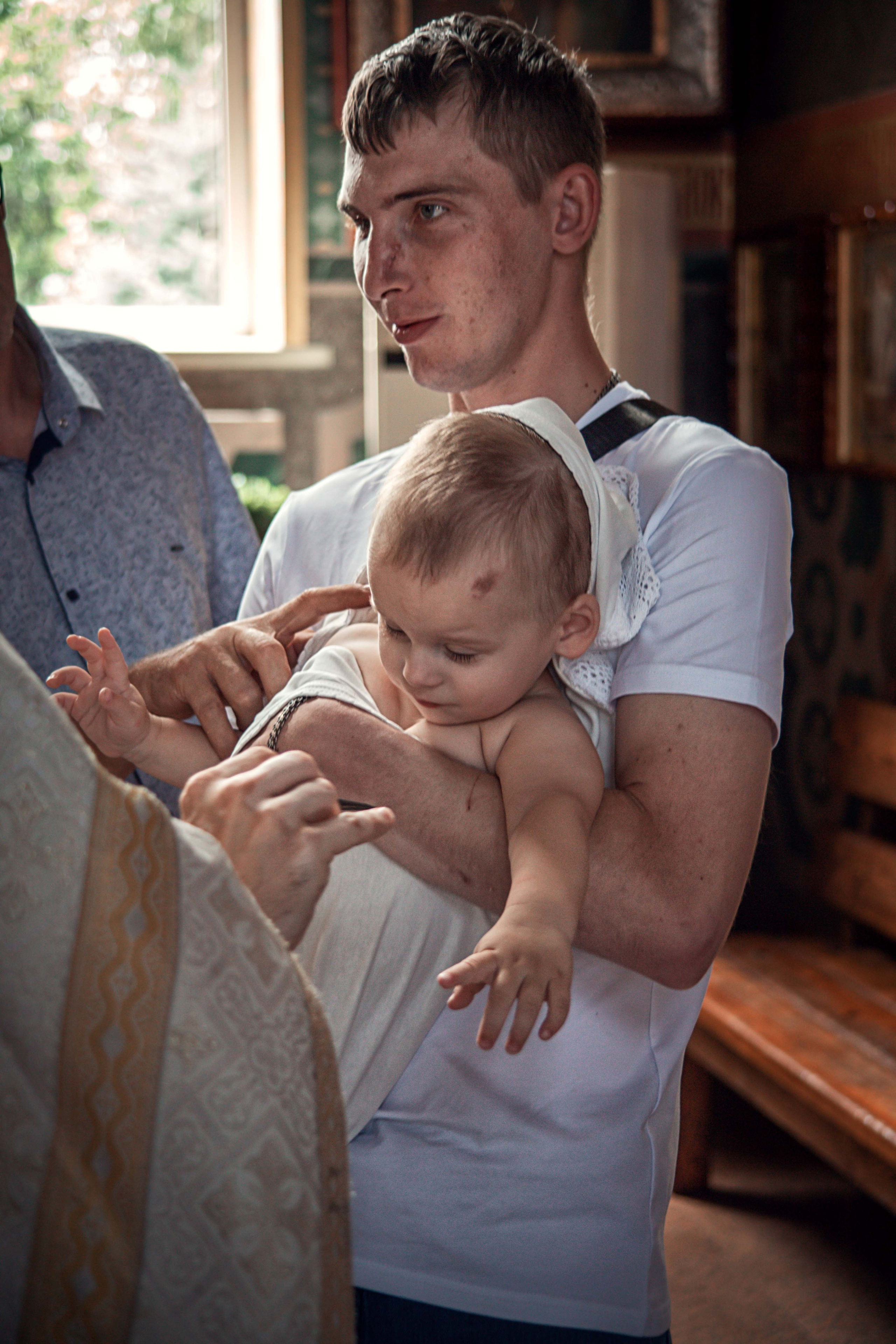 Крещение. Семейный и детский фотограф в Москве Ольга Кривенцова