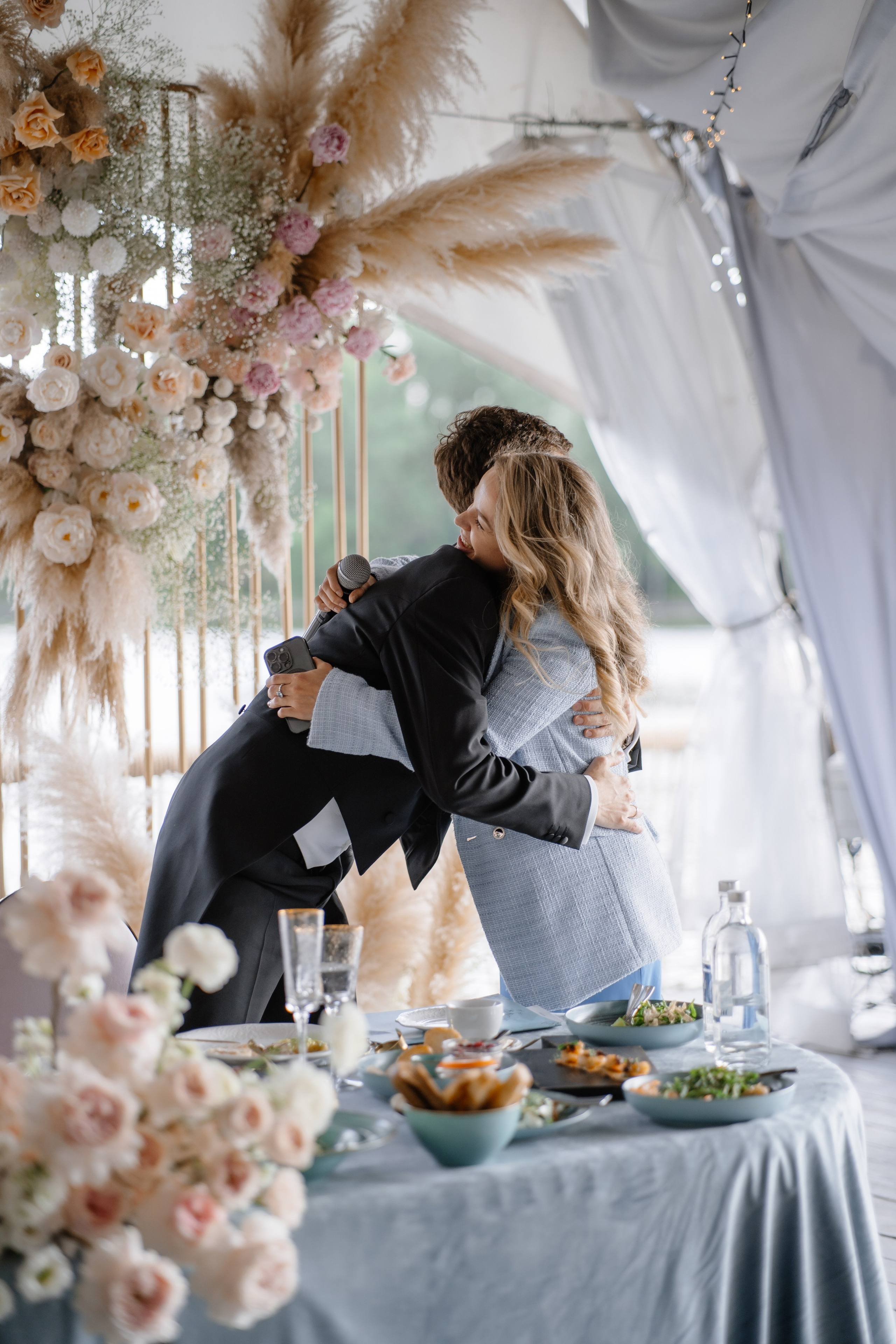 Выездная регистрация свадьбы в ресторане River Club Moscow. Свадебный и семейный фотограф в Москве Светлана Зоткина