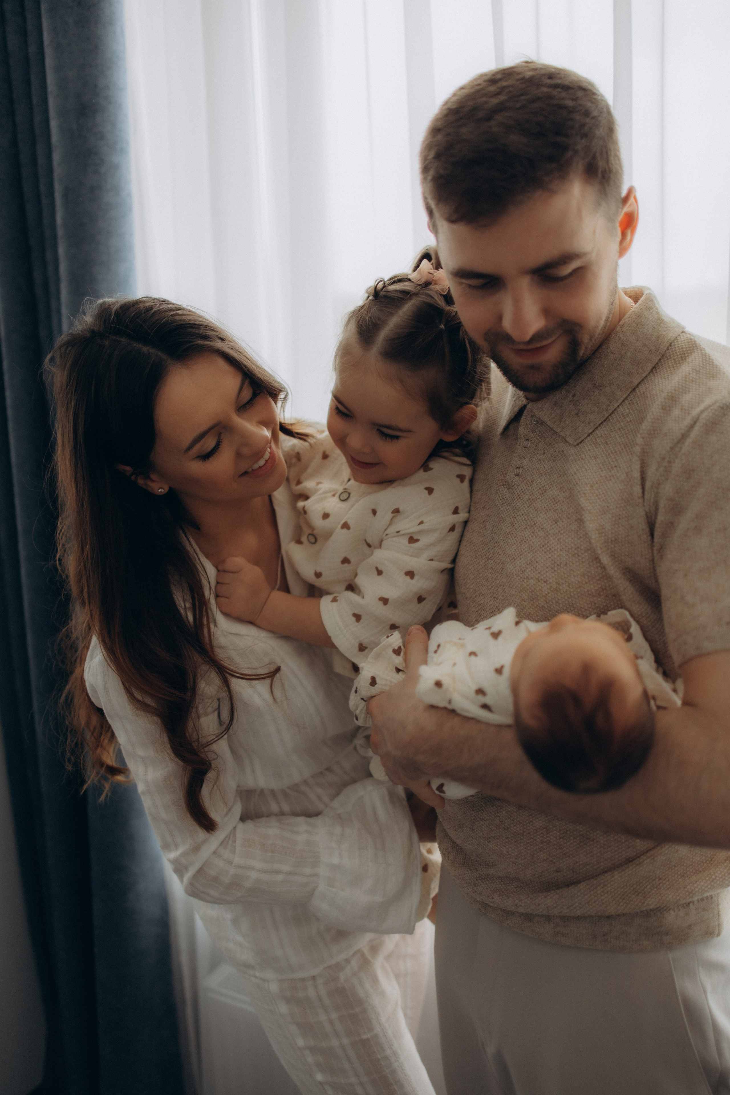 Маленькая кроха Есения. Семейный фотограф в Москве Анастасия Шалда