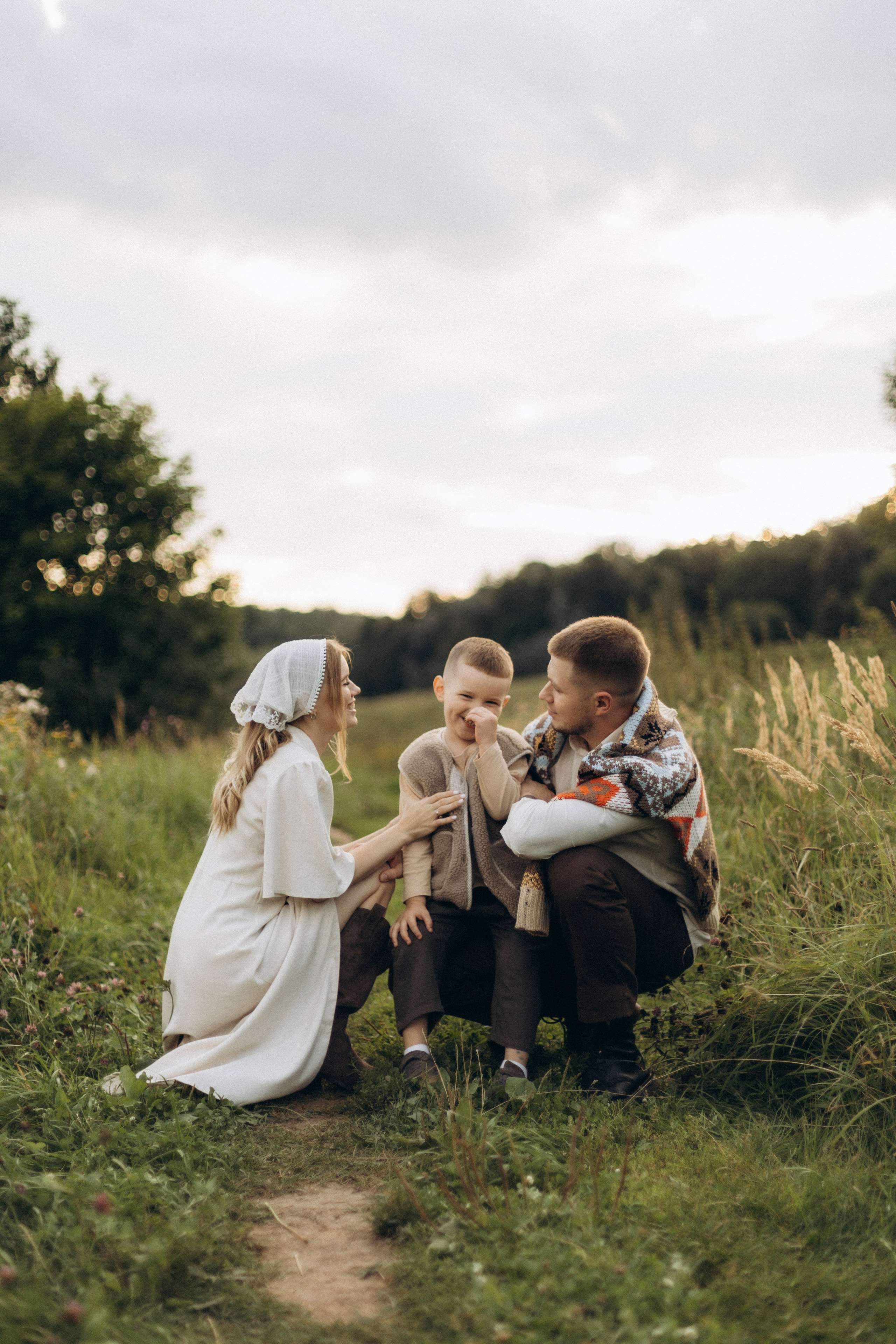 Лиза, Витя и Мирон. Семейный фотограф в Москве Анастасия Шалда