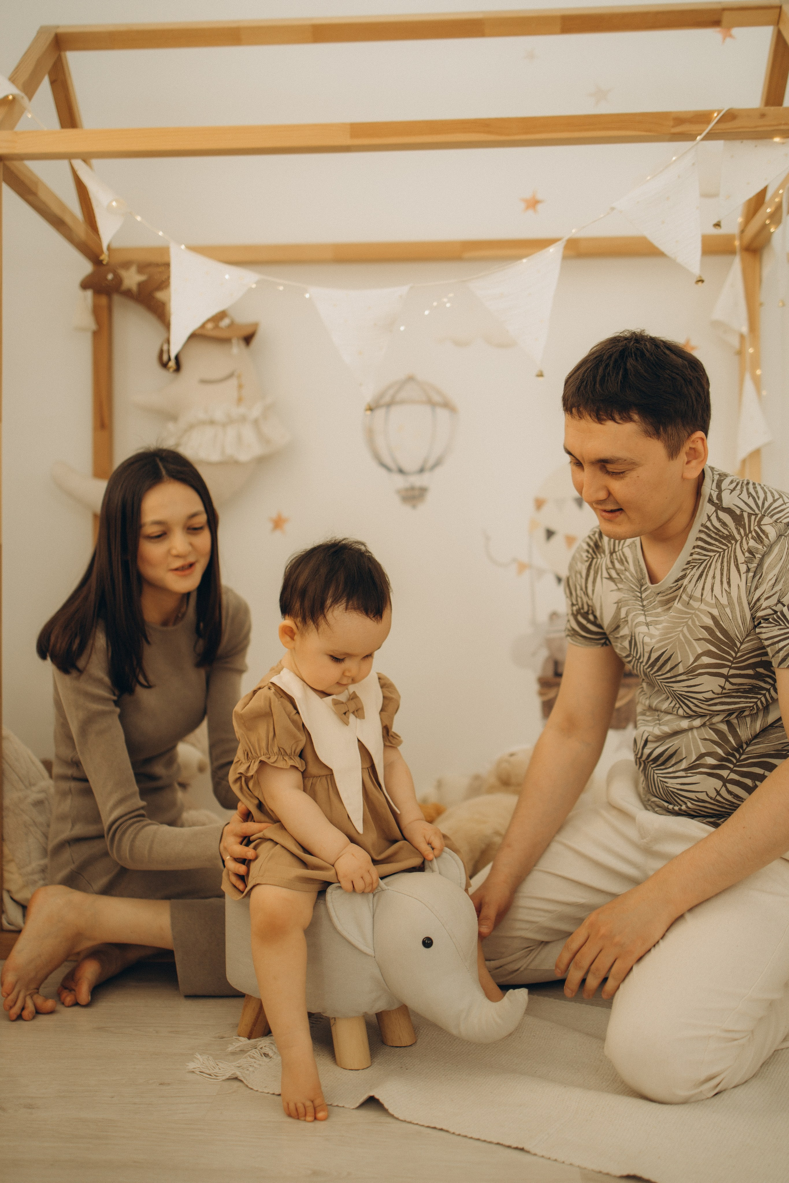 1 годик Ляйсан. Семейный фотограф в Москве Анастасия Шалда