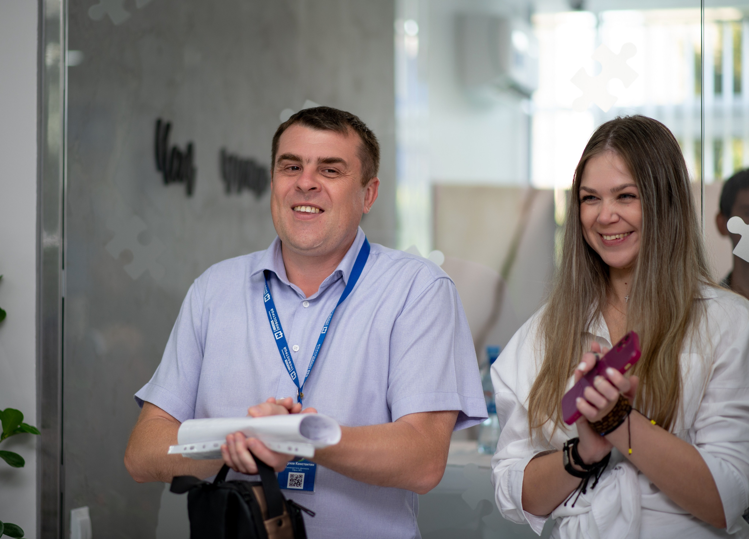 Открытие нового офиса в агенстве недвижимости Кубань-Новострой. Фотограф Юлия Куталова | Краснодар