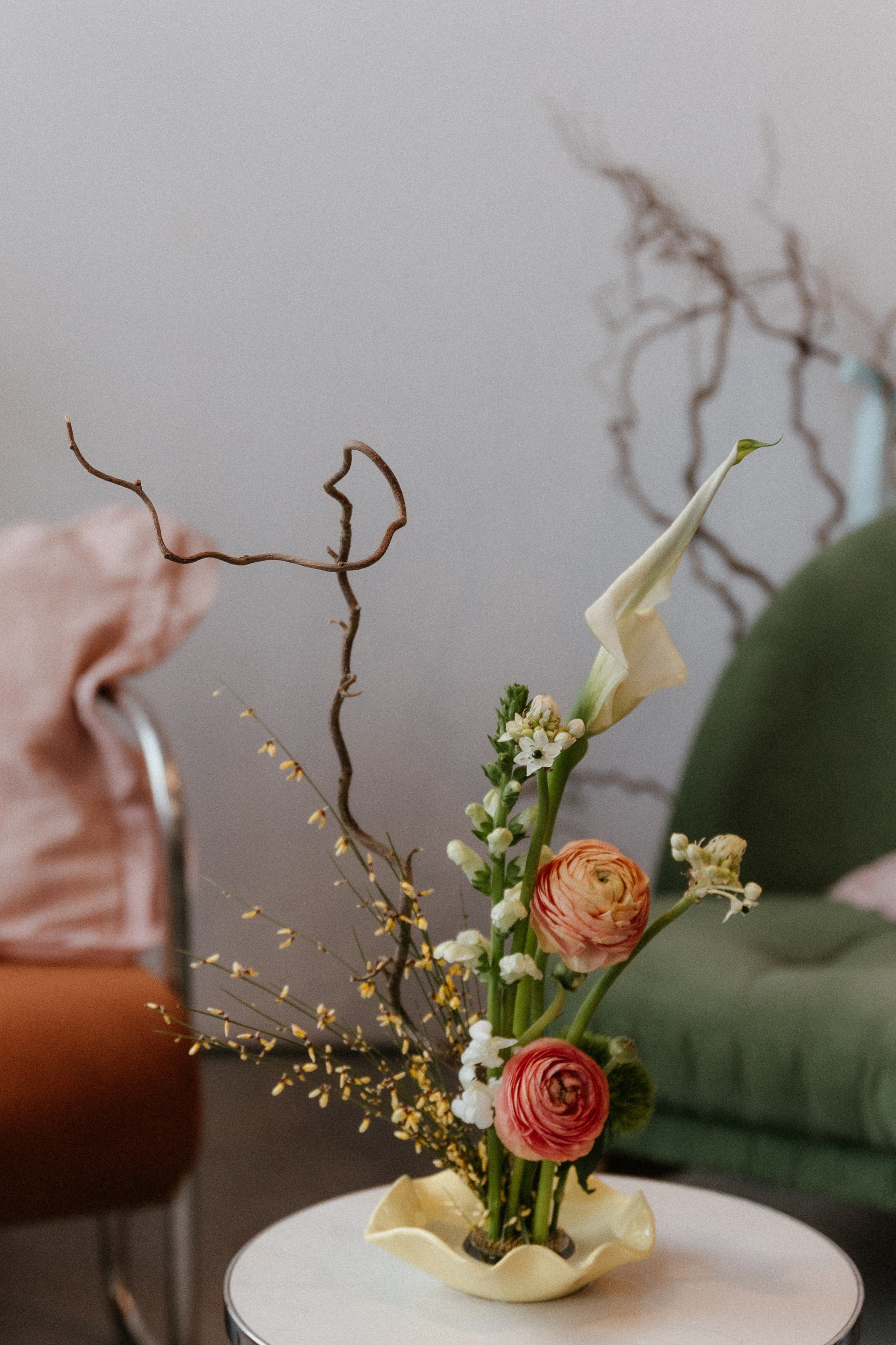 Мастер Класс по созданию Экибаны. Фотограф Муратова Алена