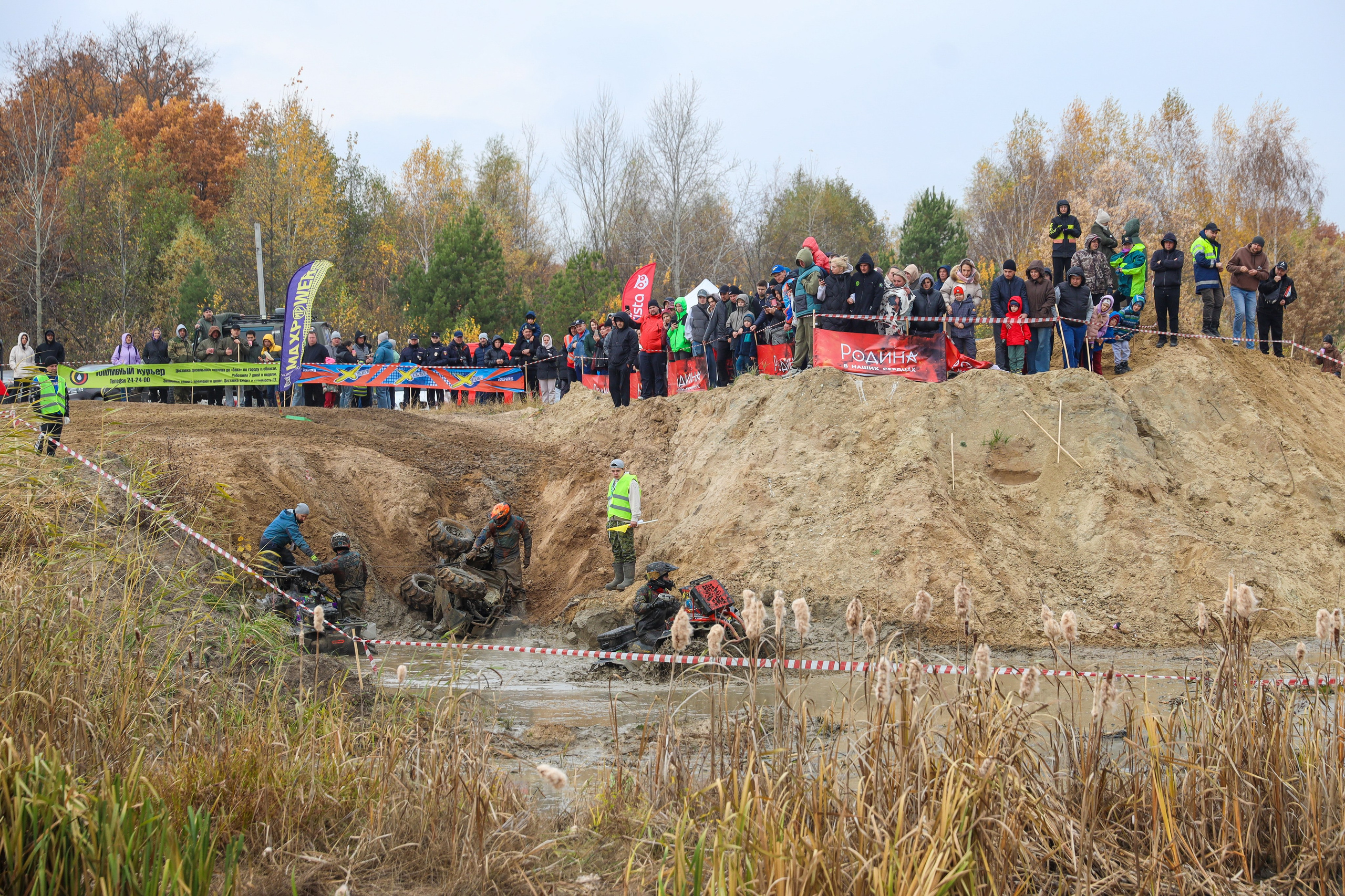 Гонки на квадроциклах Грязевое кольцо. Спортивный фотограф в Самаре