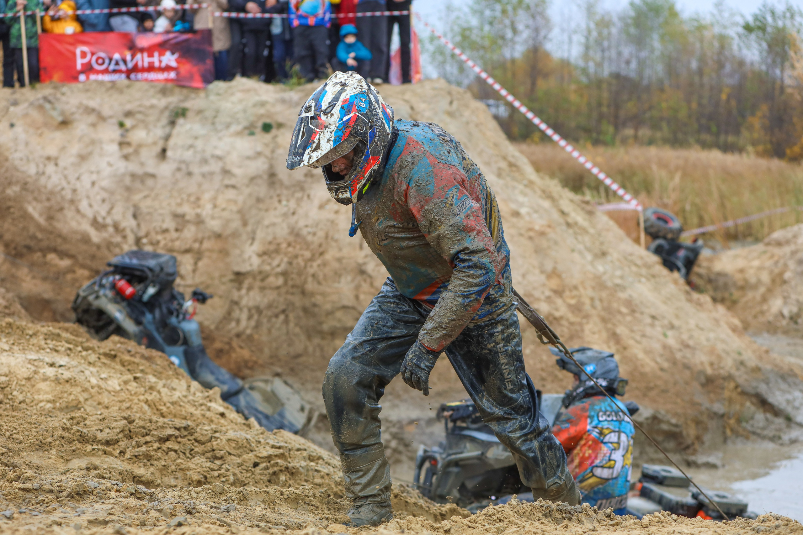 Гонки на квадроциклах Грязевое кольцо. Спортивный фотограф в Самаре