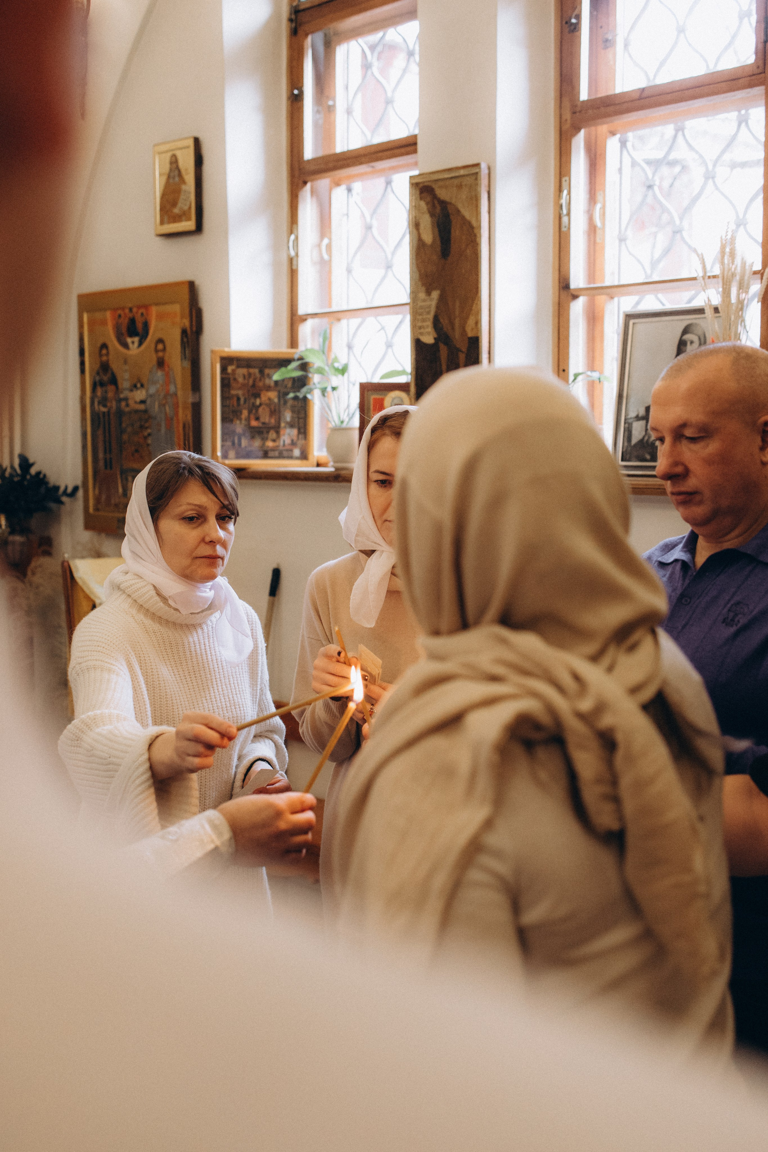 Крещение Надежды. Семейный фотограф Москва Наталия Осьмакова