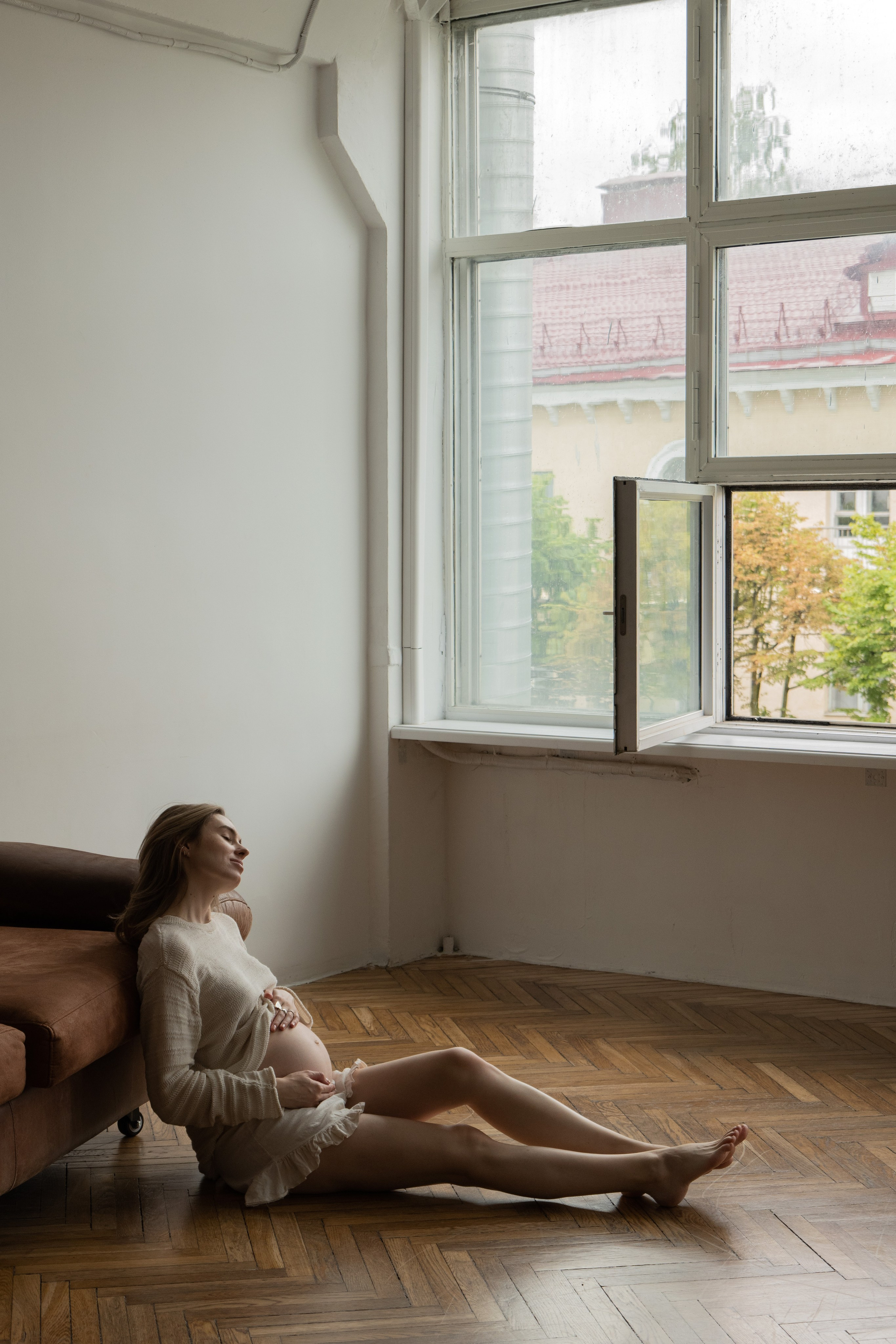 Студийная фотосессия «В ожидании». Фотограф видеограф Ольга Василевская