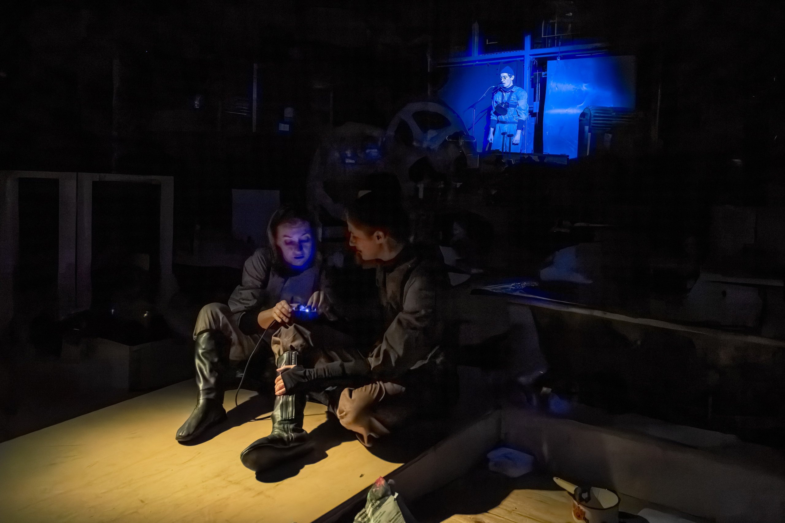 Театр Маяковского: Сон в русскую ночь. Сайт фотографа Сергея Абрамова