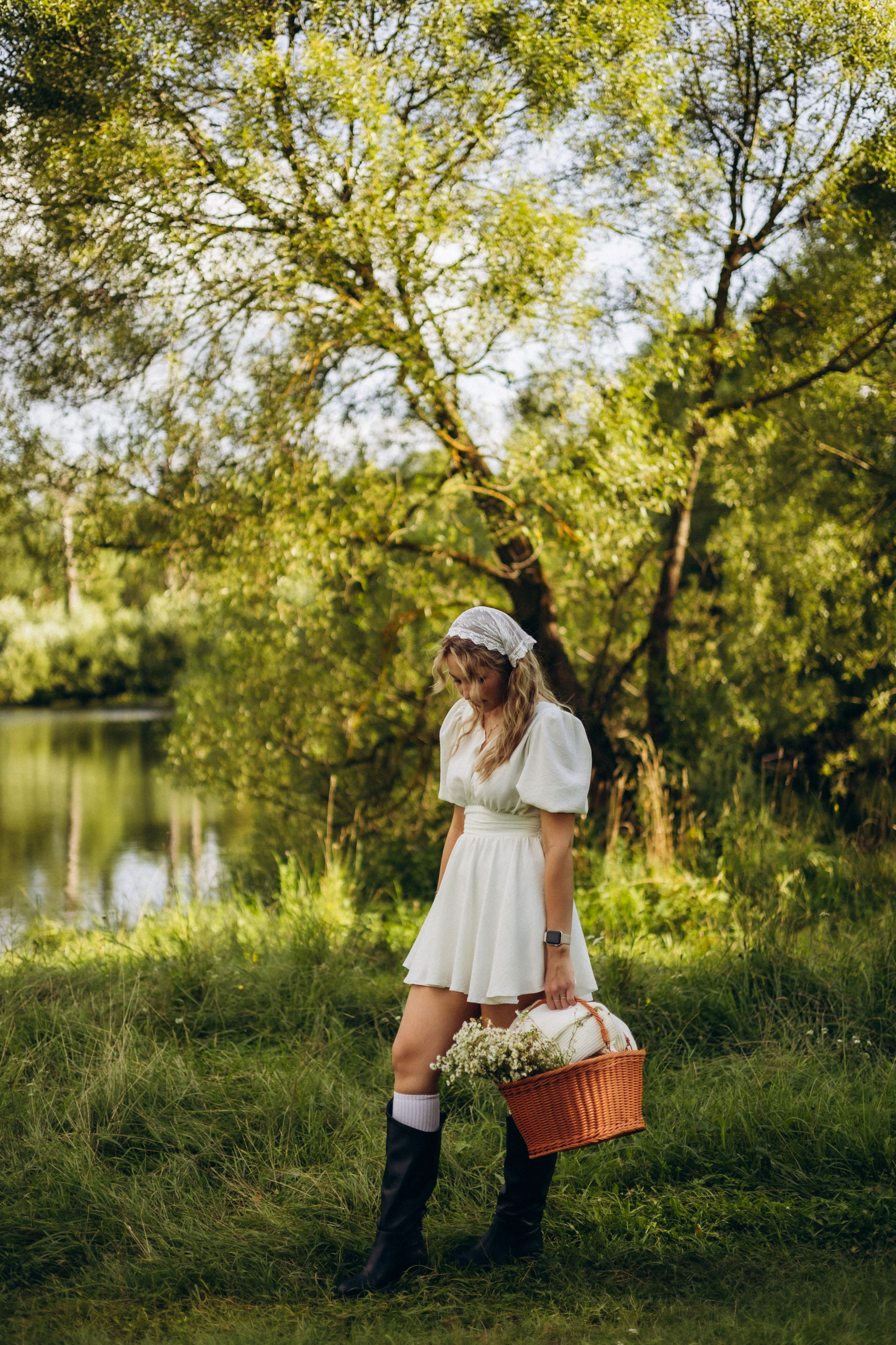 Женский портрет (15.08.2025) д. Величково (Калужская обл.). Надежда Стар семейный и церковный фотограф в Жукове и Калужской области