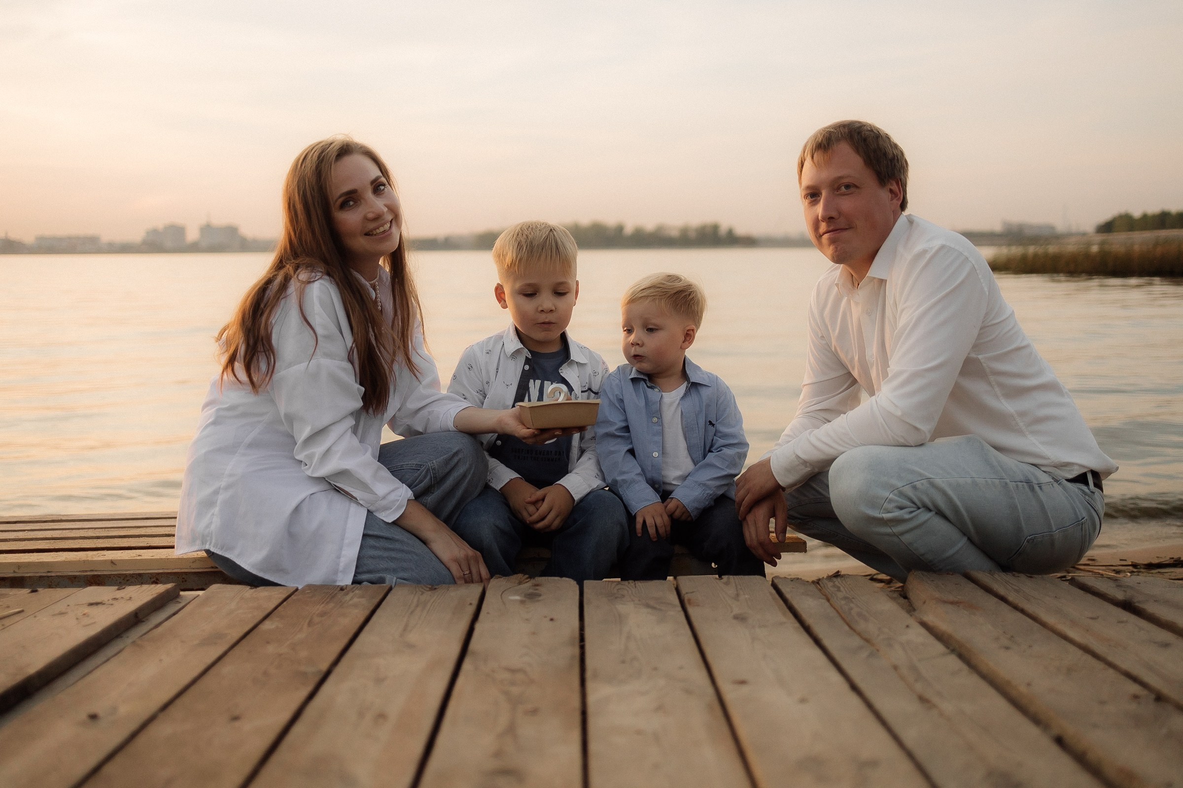 Расул Аня и Детки. Фотограф Казань