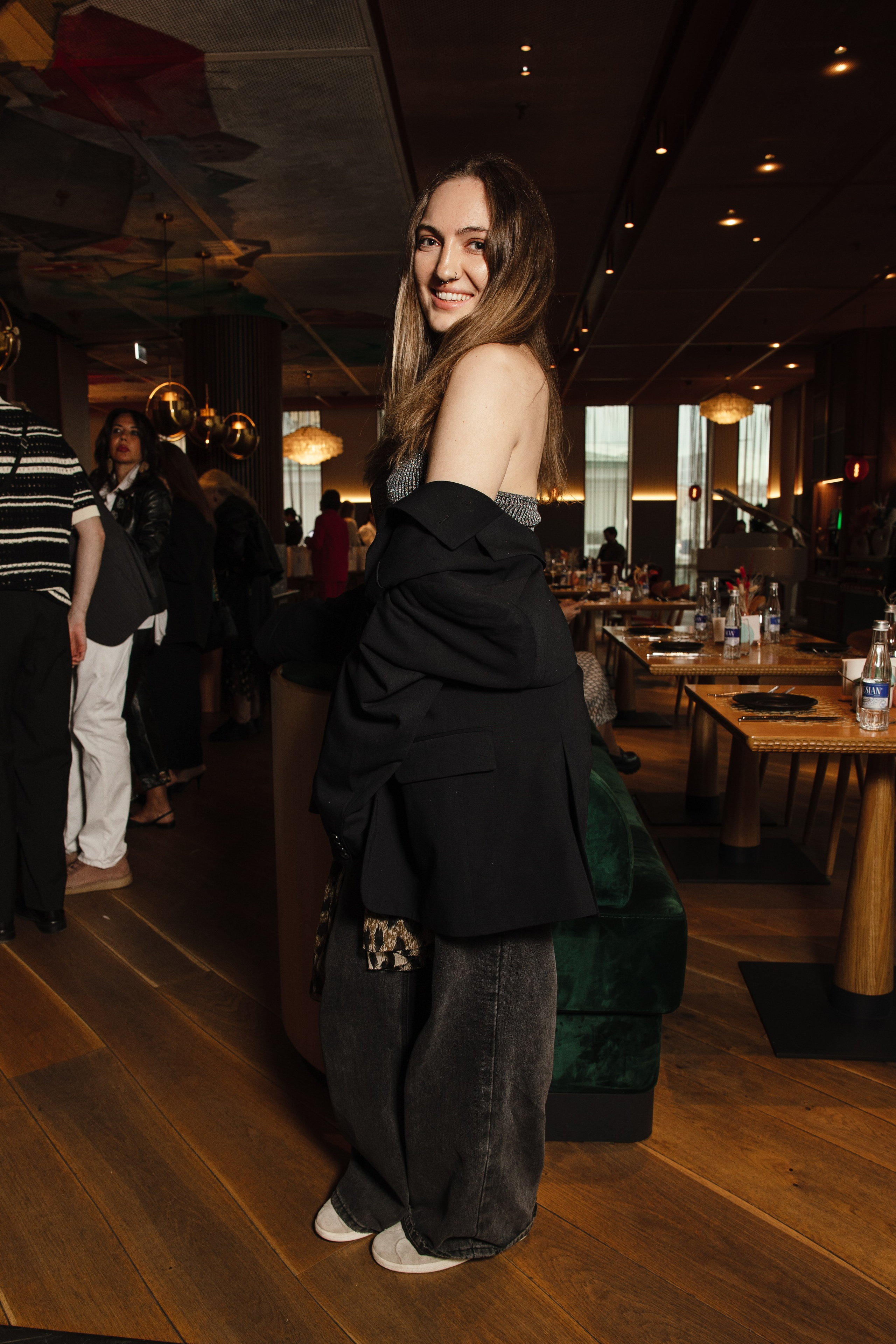 Презентация Russian Fashion Dom в ресторане Shagal. Контент фотограф в Москве и области Елена Кулакова