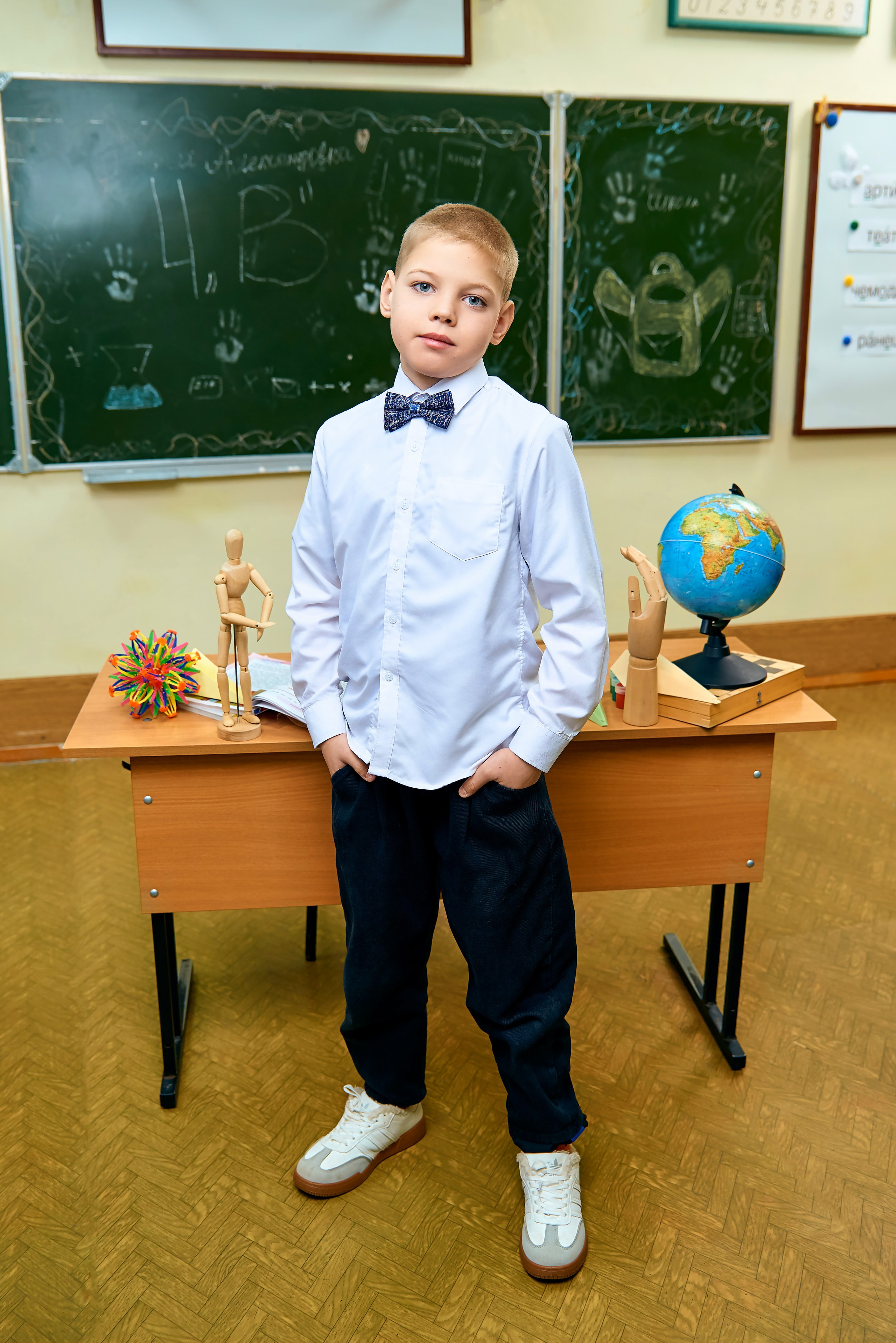 4В класс Верховская СОШ № 1 выпуск 2025. Фотограф в Орле Павел Черкасов