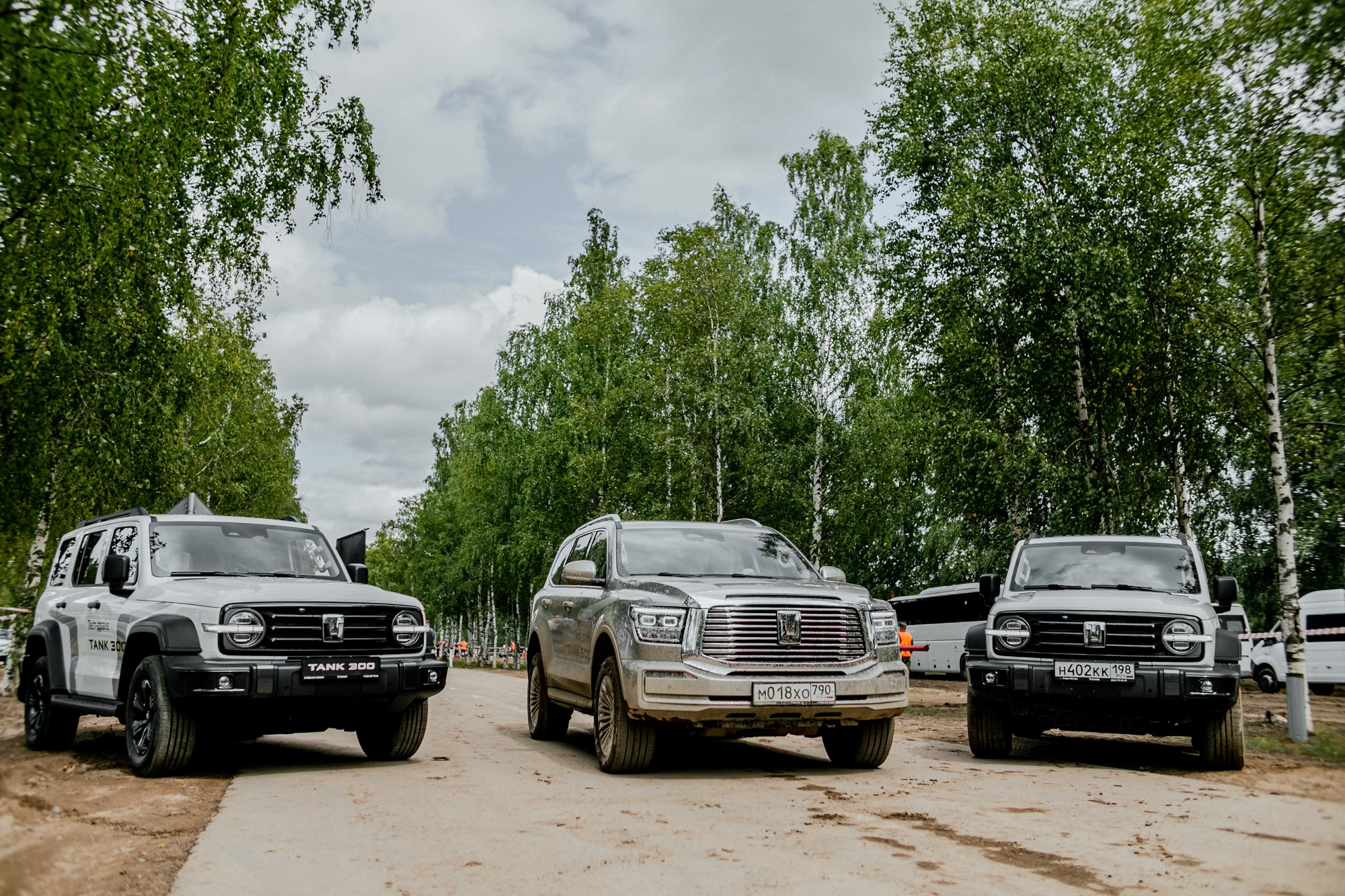 Тест-драйв TANK на Гонке Героев. Night2Day Санкт-Петербург