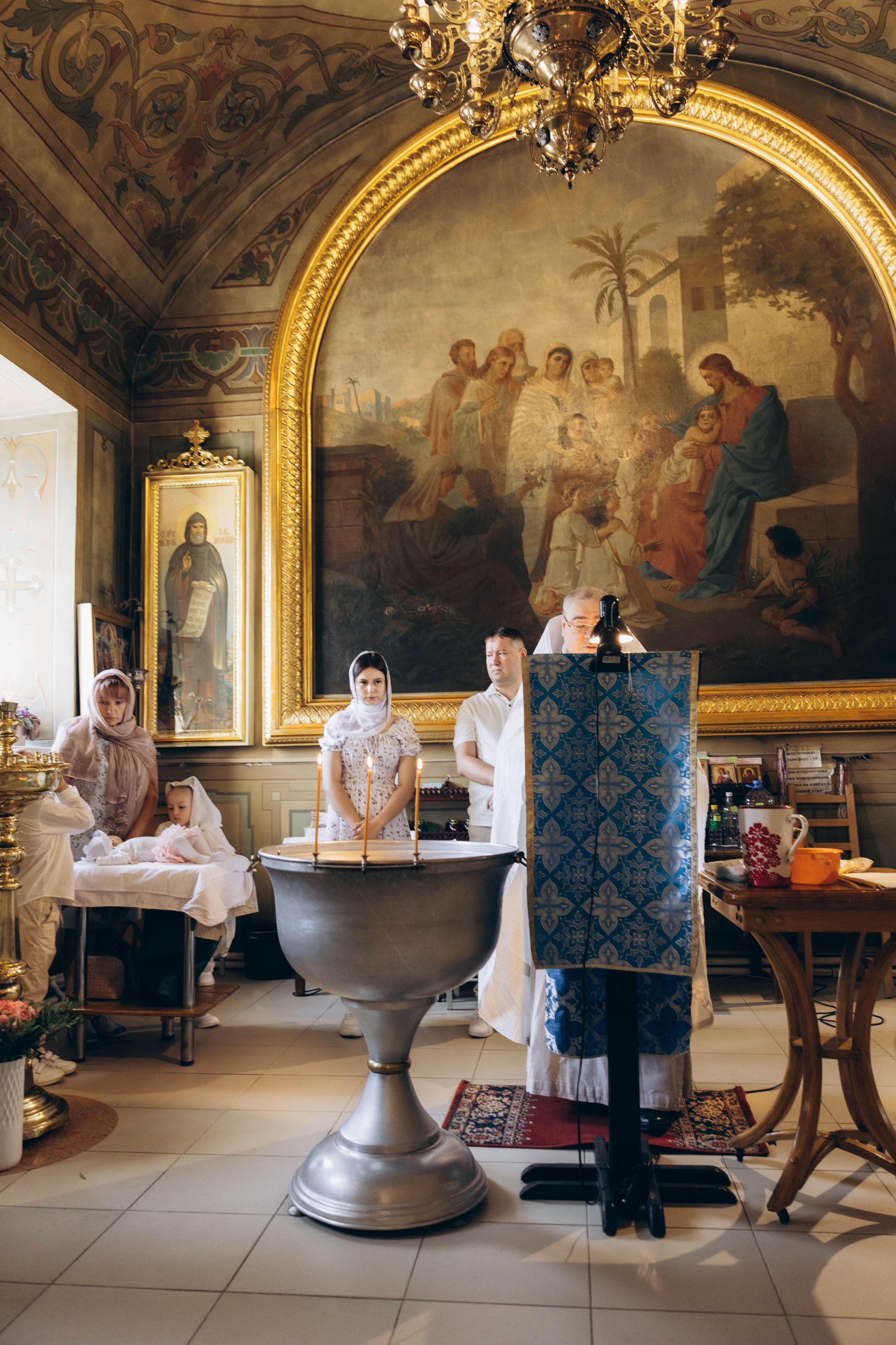 Церковный (крещение и венчание). Семейный фотограф Москва и область Дербунова Елена