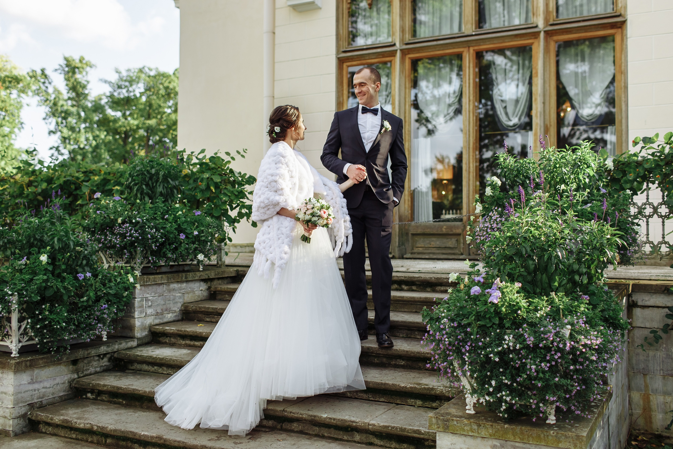 Свадебная фотосессия в Петергофе. Свадебный фотограф в Санкт-Петербурге и Петергофе Андрей Заяц