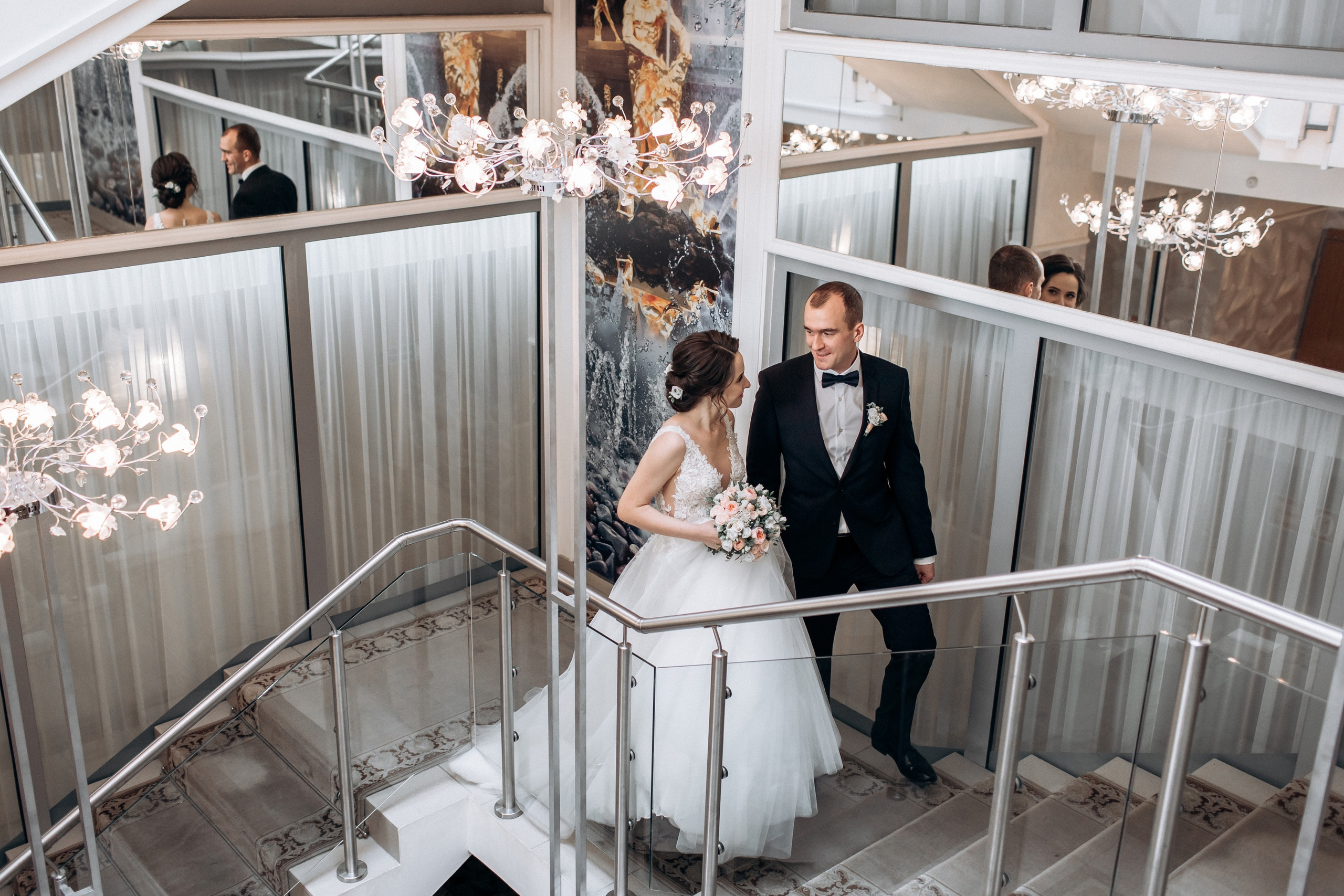 Свадебная фотосессия в Петергофе. Свадебный фотограф в Санкт-Петербурге и Петергофе Андрей Заяц