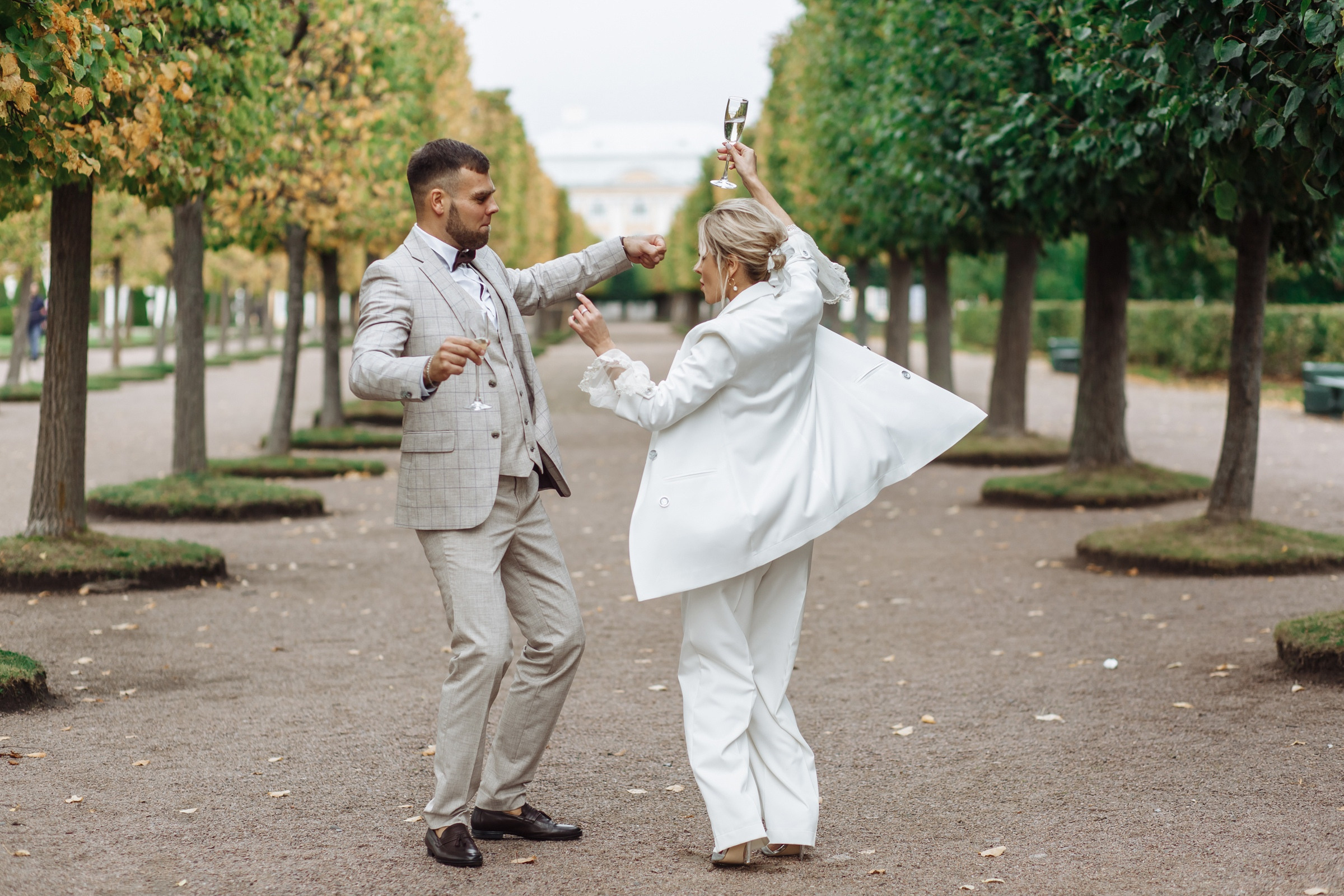 Свадьба в Петергофе. Свадебный фотограф в Санкт-Петербурге и Петергофе Андрей Заяц