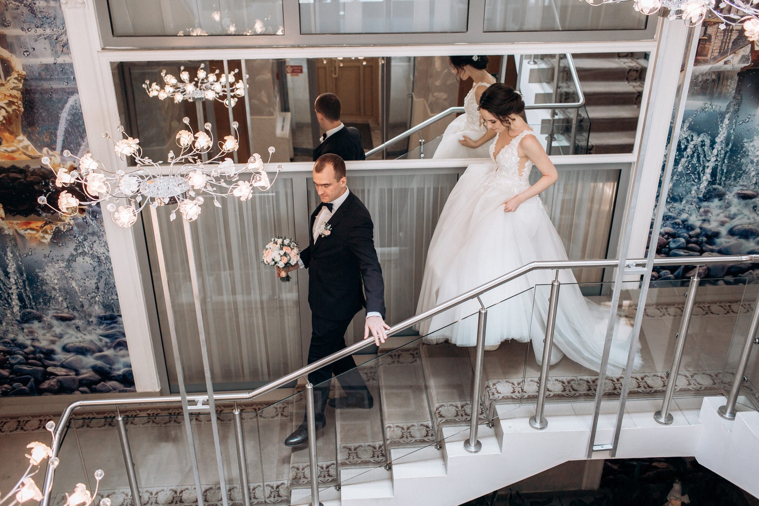 Свадебная фотосессия в Петергофе. Свадебный фотограф в Санкт-Петербурге и Петергофе Андрей Заяц