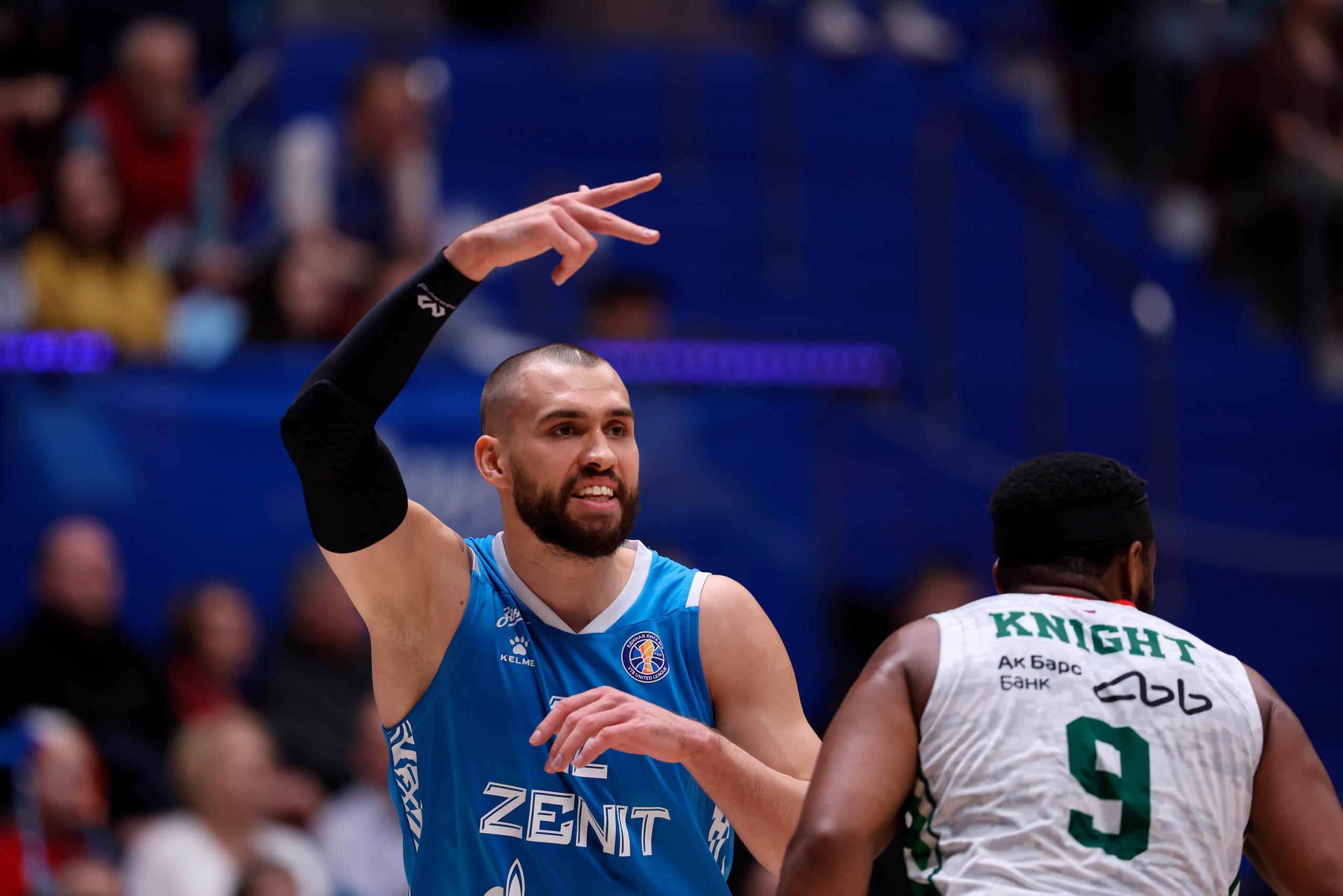 БК Зенит — БК Уникс 13.02.2025. Спортивный и репортажный фотограф Антон Тереханов