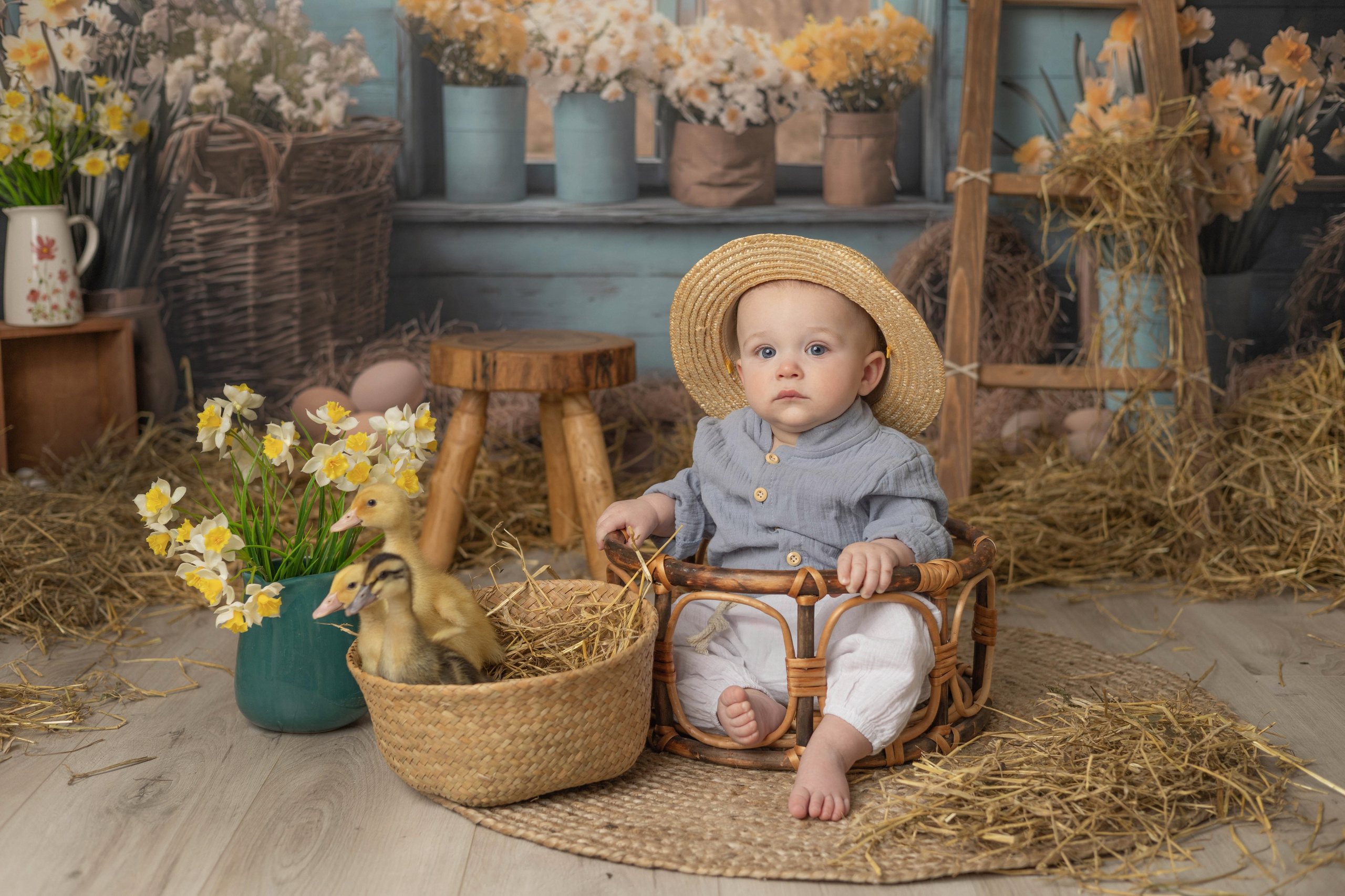 «Пасхальный». «Вкадре» — фотосессия новорожденных Тула | детский фотограф в Туле