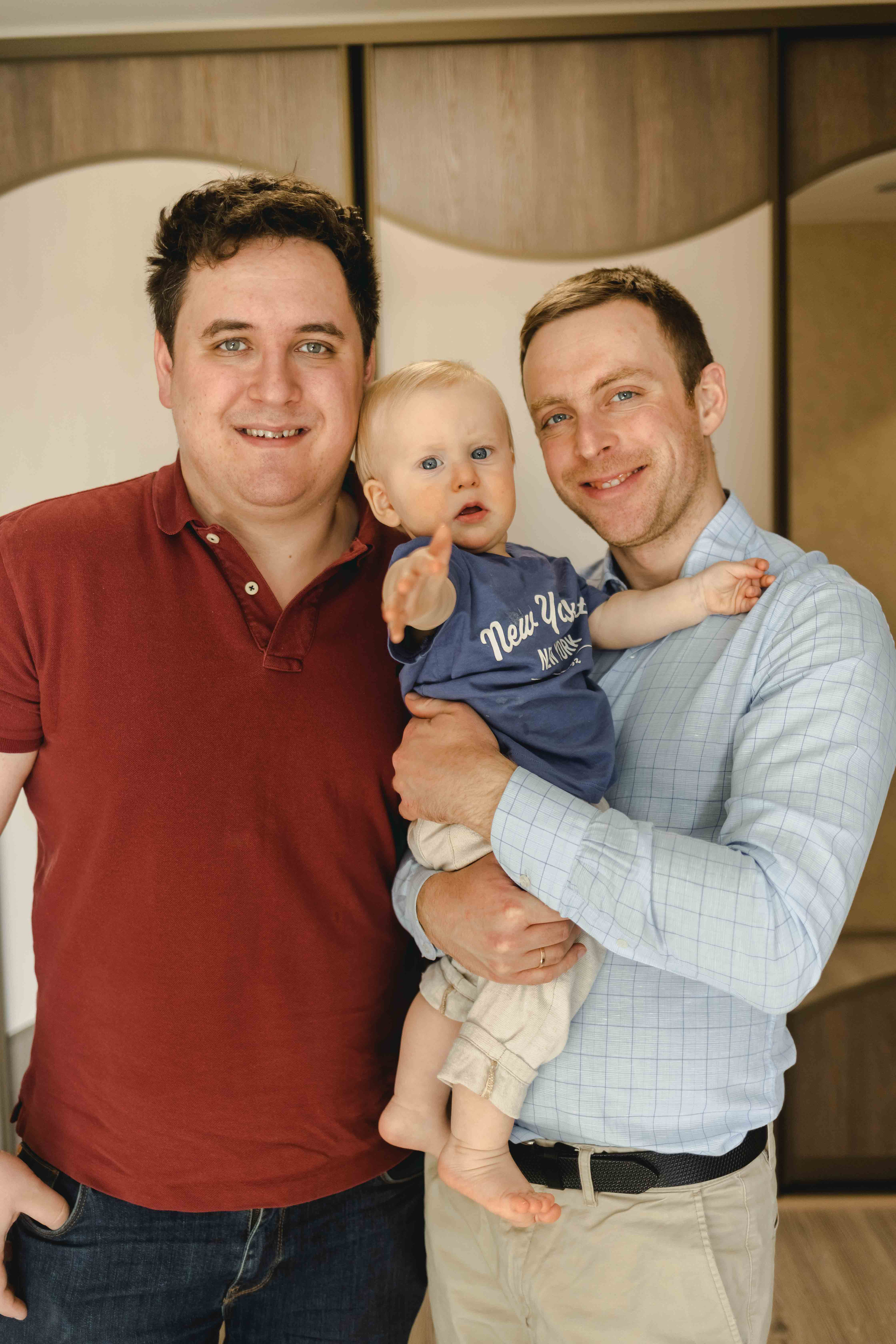 Первый день рождения Артема в кругу семьи. Семейный фотограф в Москве