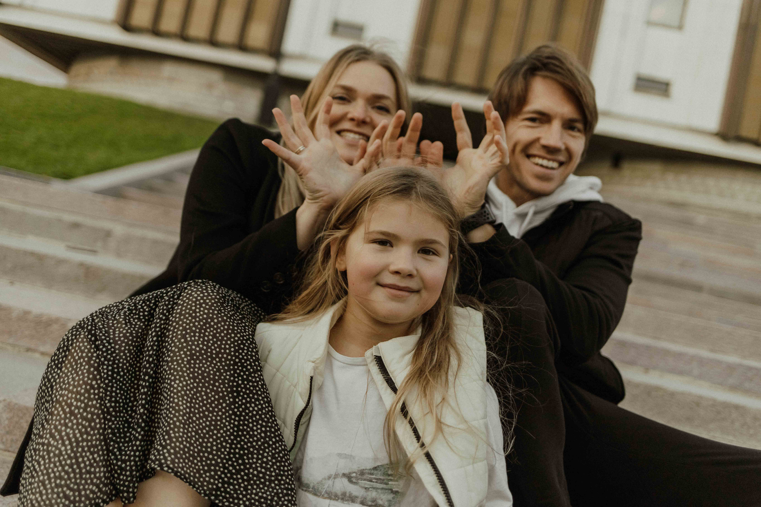 Надежда, Дмитрий и Ева. Семейный фотограф в Москве