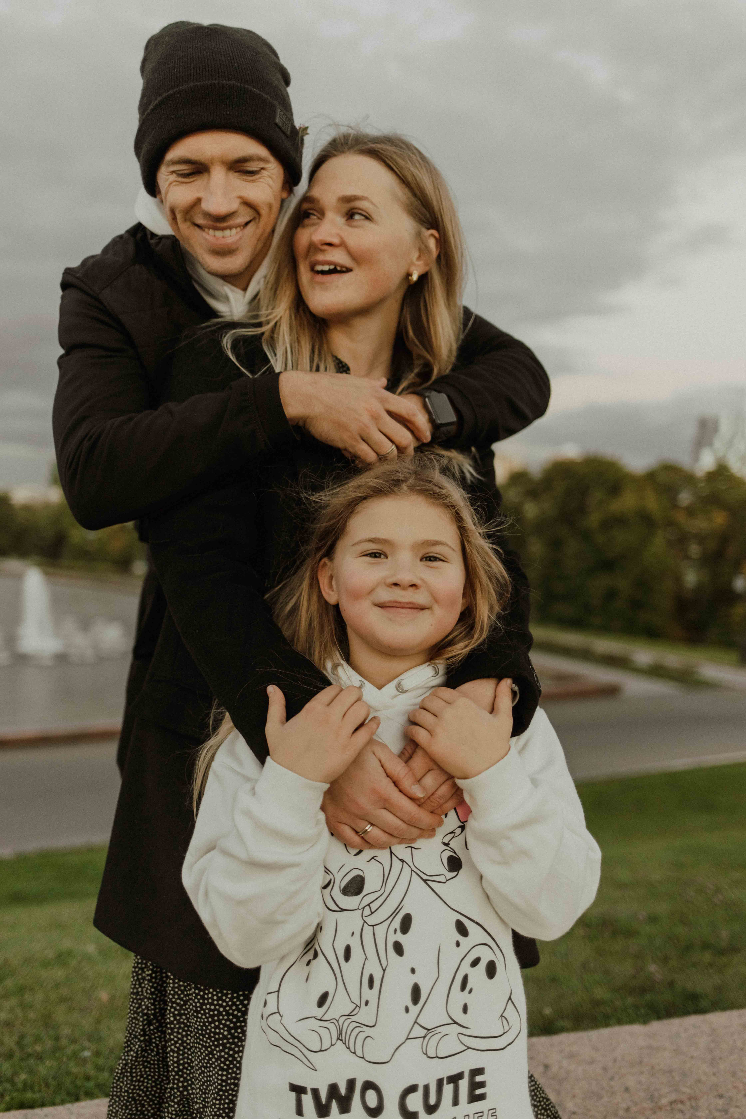 Надежда, Дмитрий и Ева. Семейный фотограф в Москве