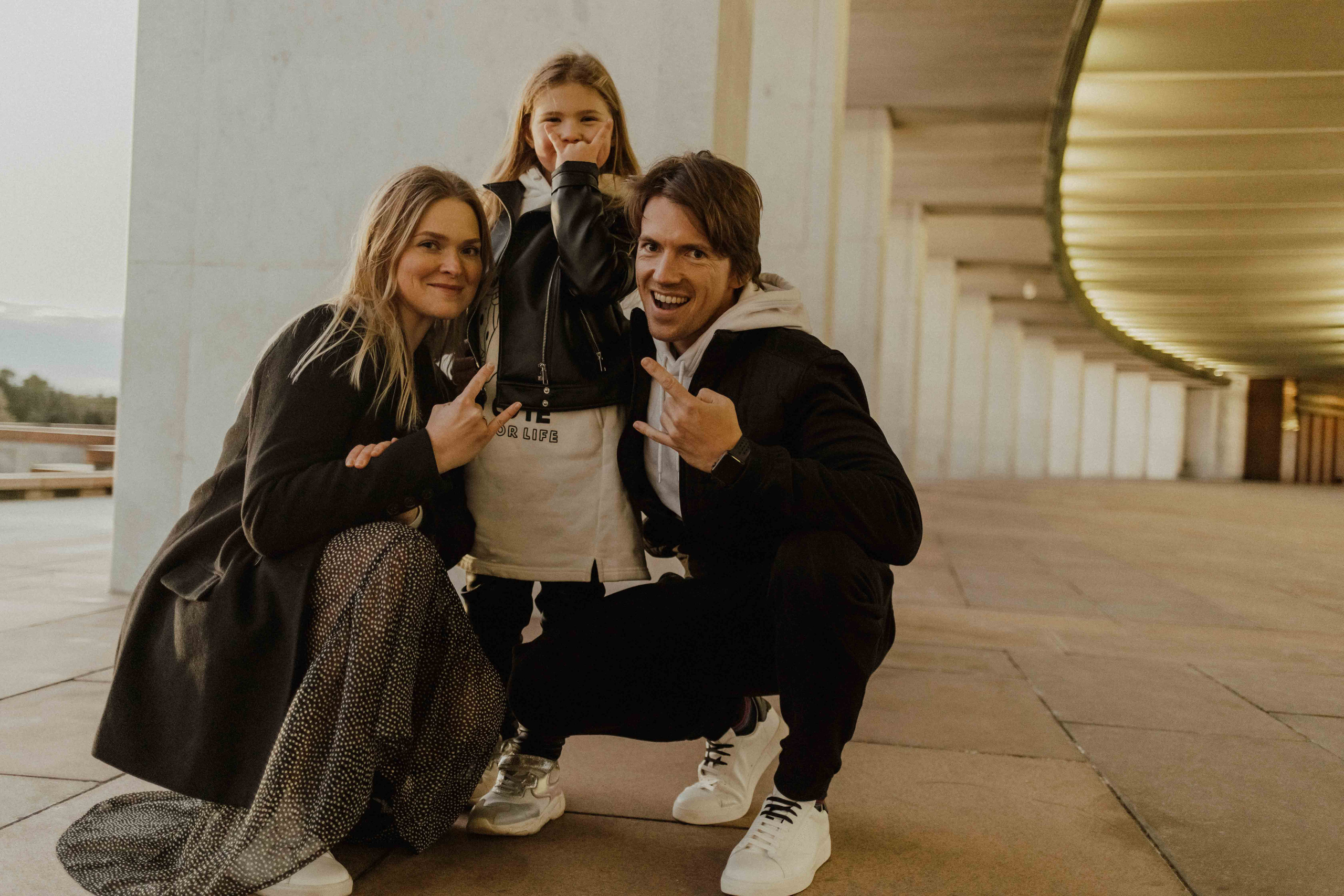 Надежда, Дмитрий и Ева. Семейный фотограф в Москве