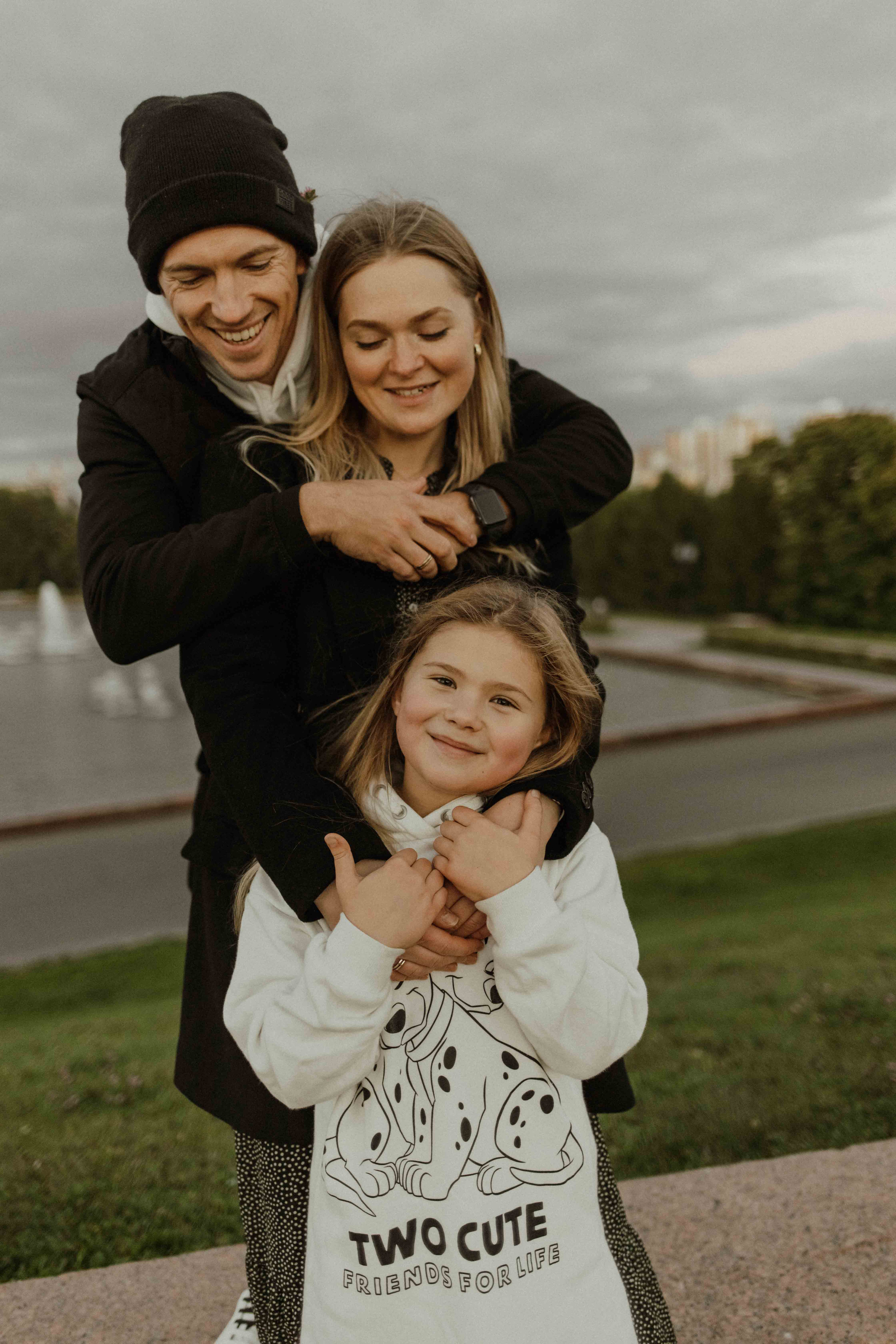 Надежда, Дмитрий и Ева. Семейный фотограф в Москве