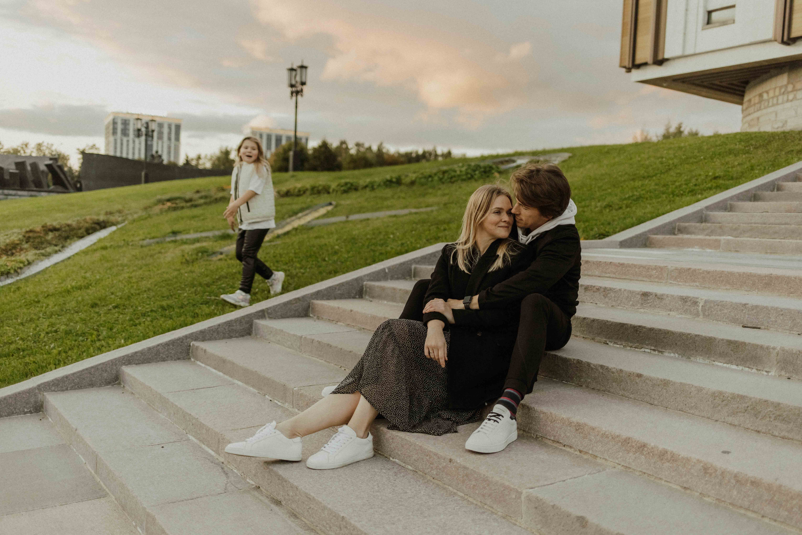 Надежда, Дмитрий и Ева. Семейный фотограф в Москве