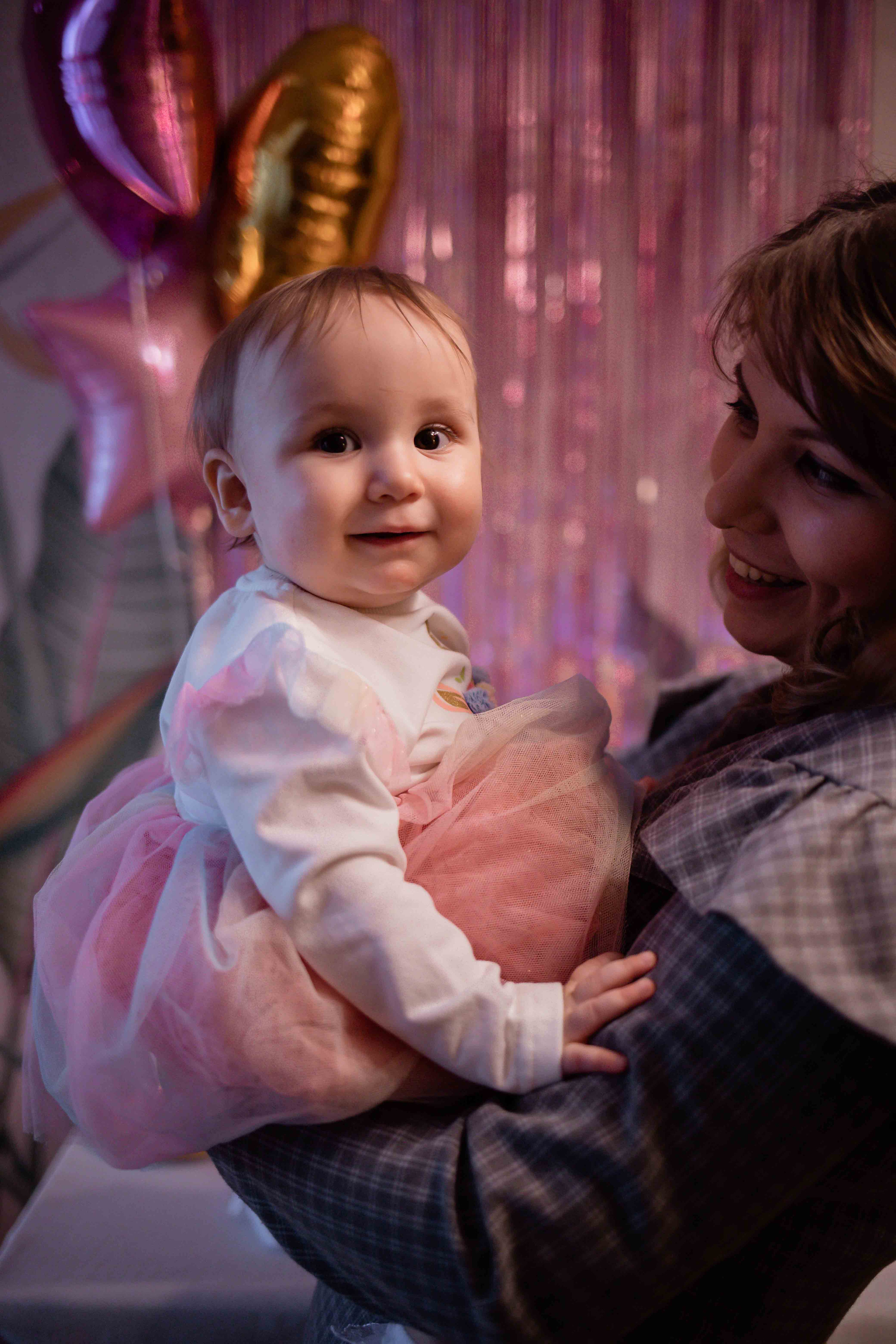 Первый день рождения дома. Семейный фотограф в Москве