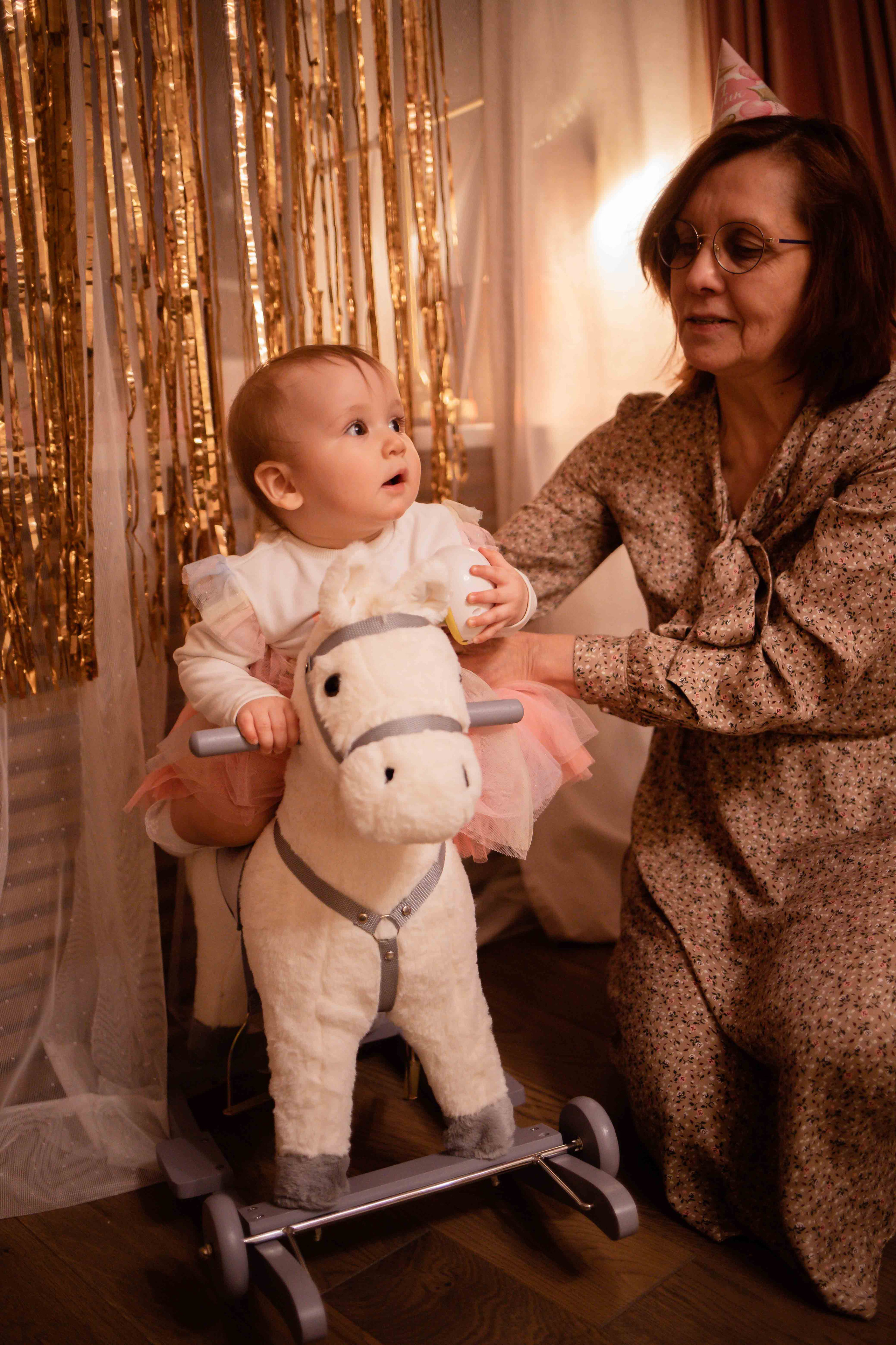 Первый день рождения дома. Семейный фотограф в Москве